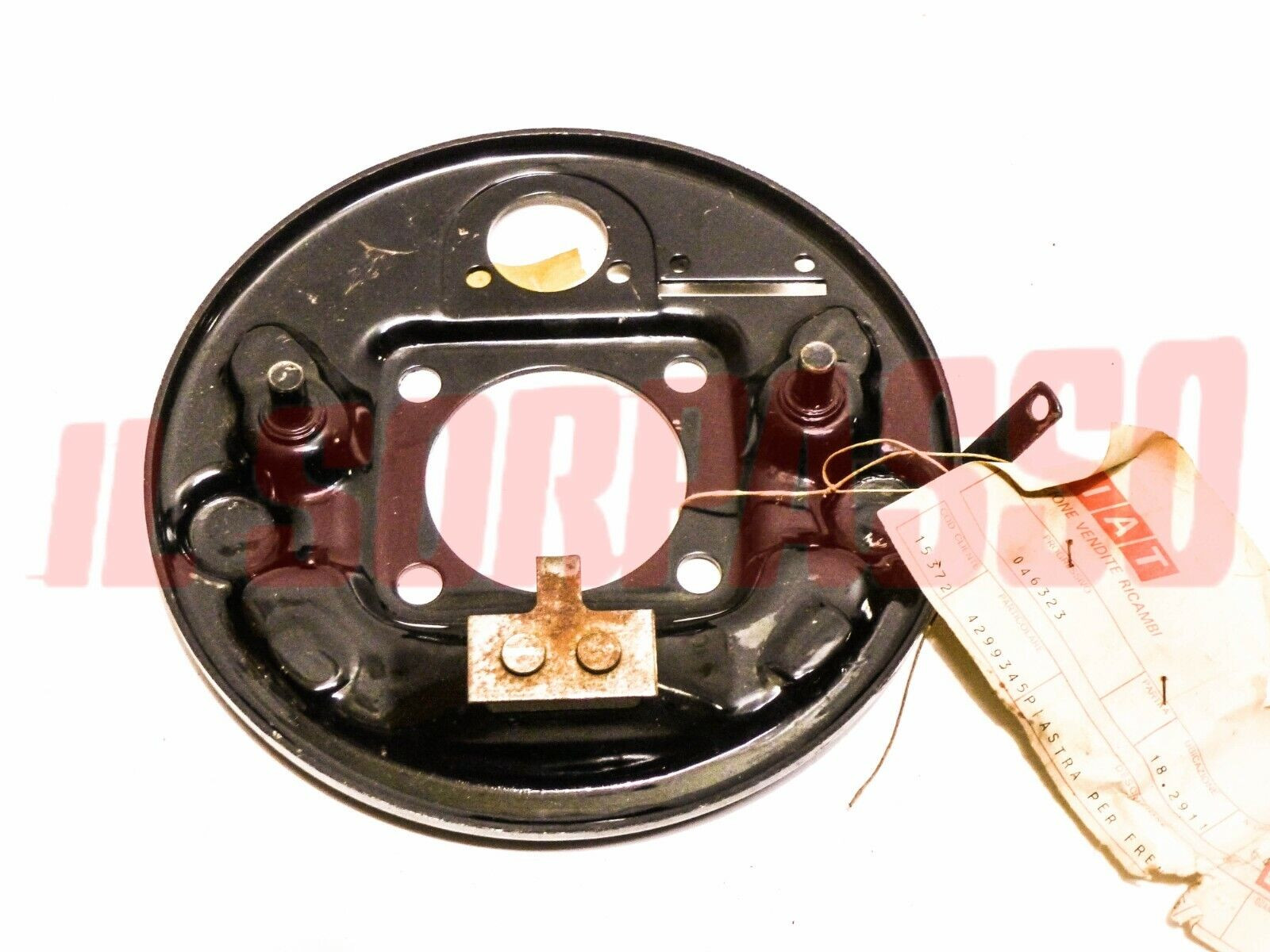 PIATTO FRENO PORTA GANASCE POSTERIORE DESTRO FIAT 500 D F L R 126 4299345 PIATTO FRENO PORTA GANASCE POSTERIORE DESTRO FIAT 500 D F L R 126 4299345