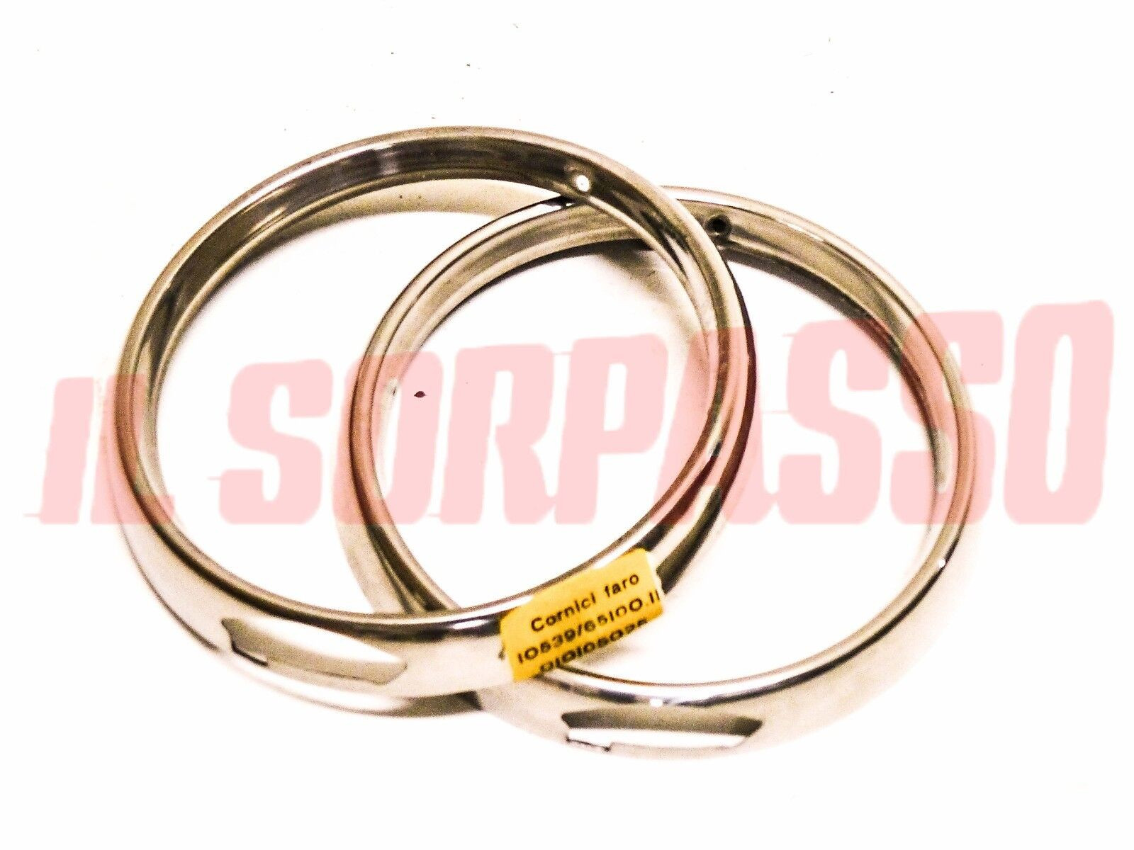 CORNICI CERCHI FARO ALFA ROMEO GIULIA SUPER 1300 CON REGOLAZIONE FARI ORIGINALI CORNICI CERCHI FARO ALFA ROMEO GIULIA SUPER 1300 CON REGOLAZIONE FARI ORIGINALI