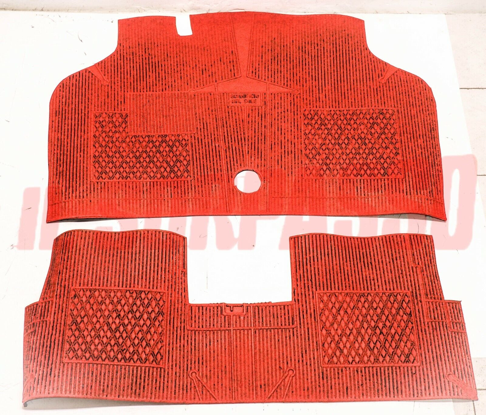 SOPRA TAPPETI IN GOMMA INTERNI ROSSI FIAT PANDA 30 45 4x4 SOPRA TAPPETI IN GOMMA INTERNI ROSSI FIAT PANDA 30 45 4x4