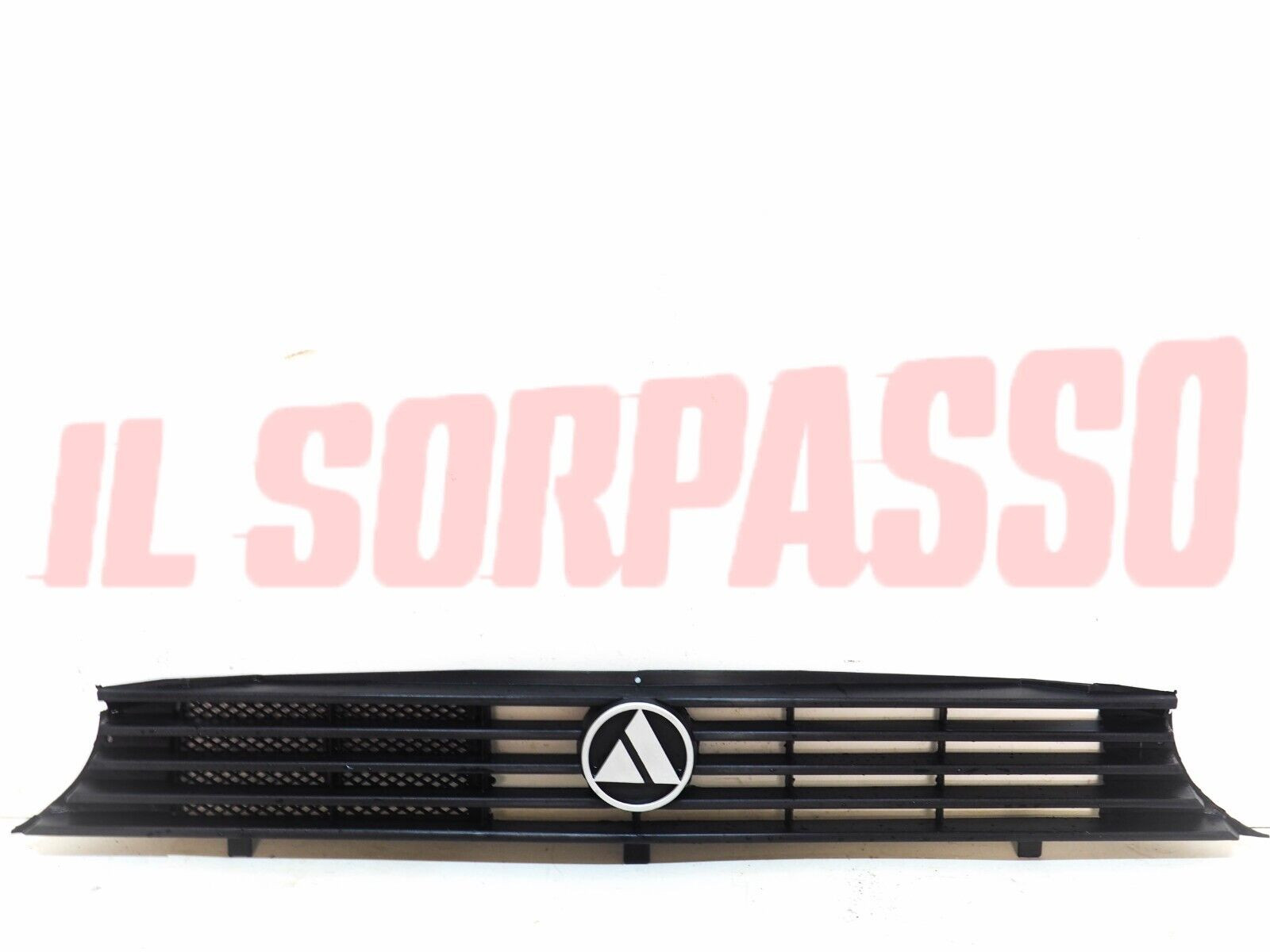 MASCHERINA GRIGLIA + STEMMA LOGO AUTOBIANCHI A112 5 6 7 SERIE + ABARTH ORIGINALE MASCHERINA GRIGLIA + STEMMA LOGO AUTOBIANCHI A112 5 6 7 SERIE + ABARTH ORIGINALE