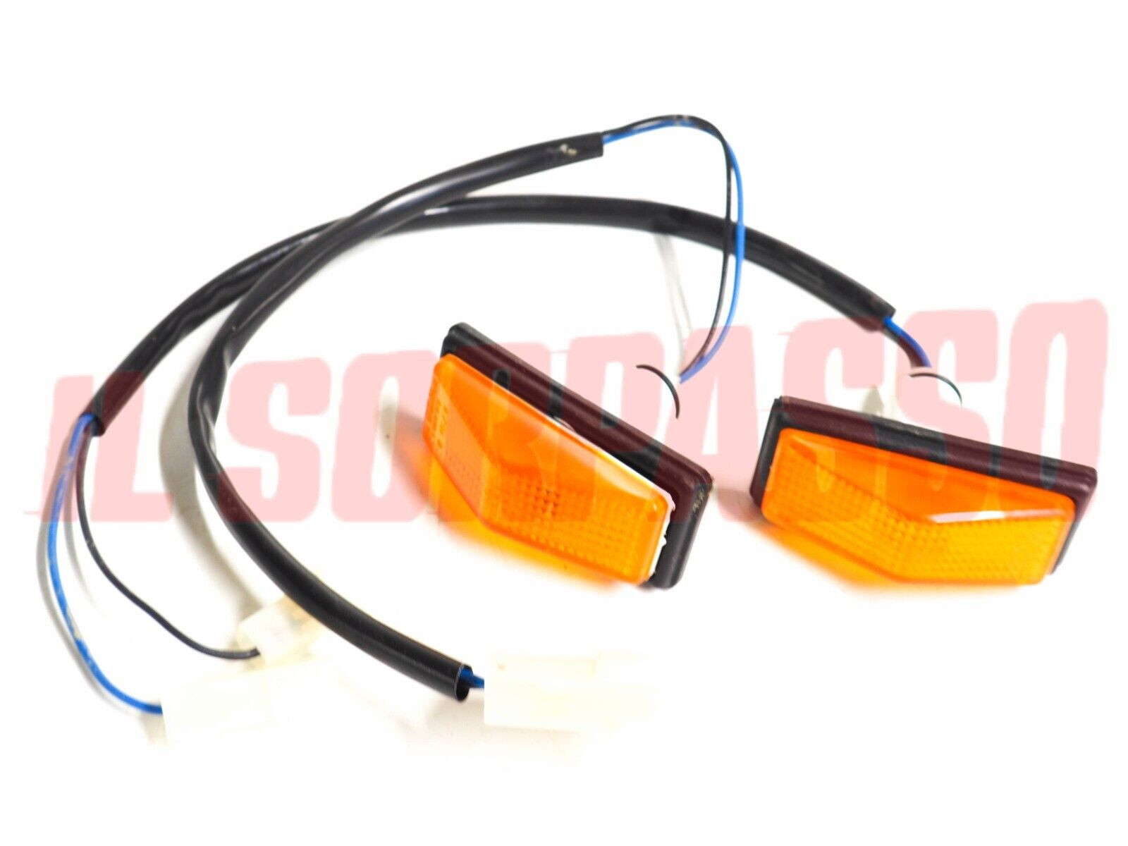 FRECCE LATERALI DESTRA SINISTRA + CABLAGGI FIAT RITMO + ABARTH ORIGINALI FRECCE LATERALI DESTRA SINISTRA + CABLAGGI FIAT RITMO + ABARTH ORIGINALI