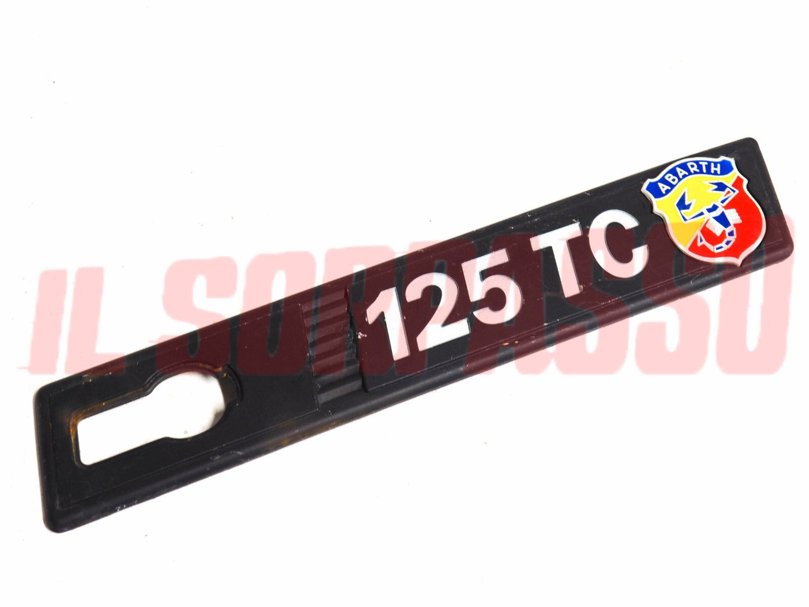 SCRITTA SIGLA PARAFANGO ANTERIORE DESTRO FIAT RITMO ABARTH 125 TC ORIGINALE SCRITTA SIGLA PARAFANGO ANTERIORE DESTRO FIAT RITMO ABARTH 125 TC ORIGINALE