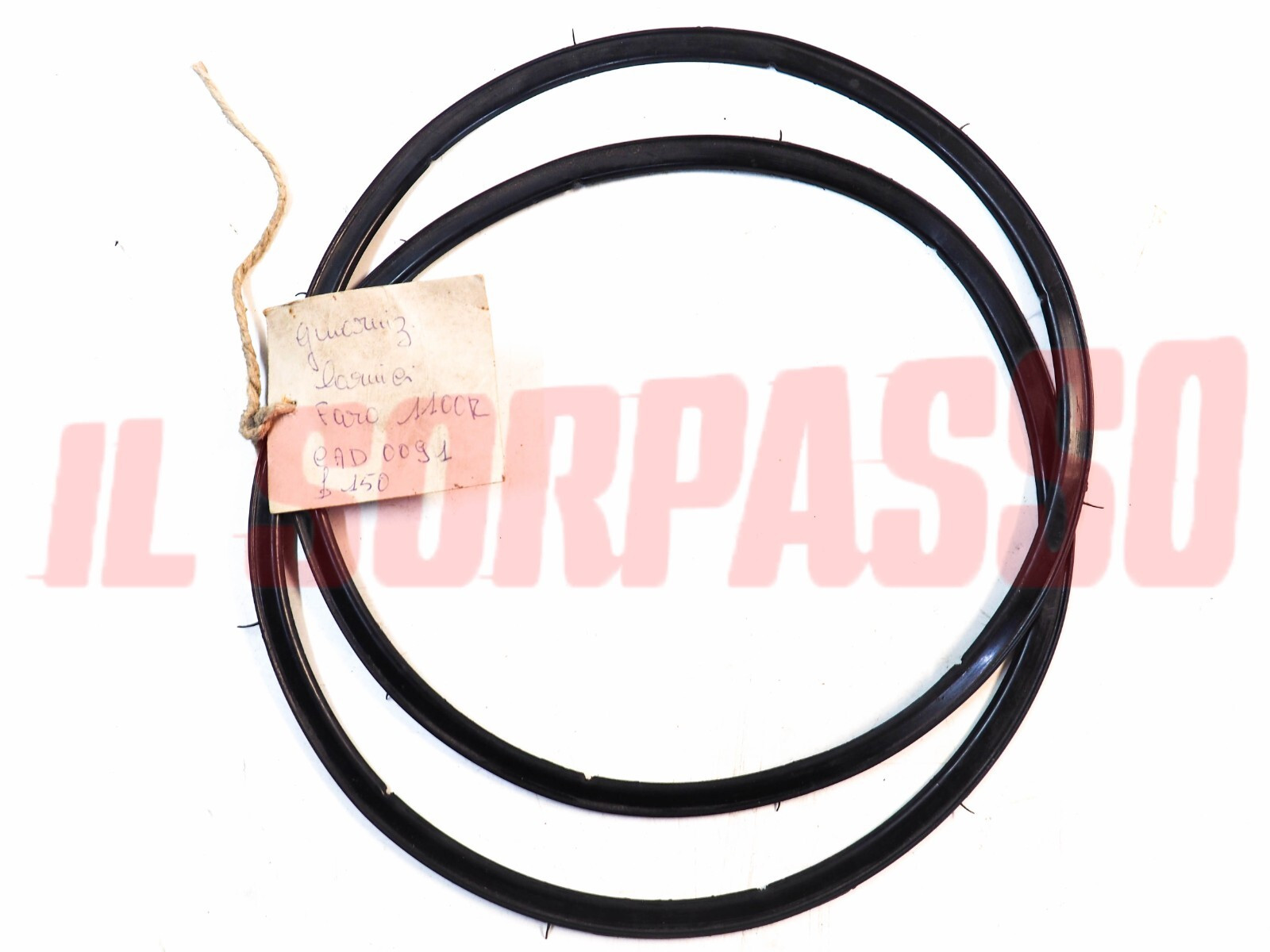 GUARNIZIONI GHIERE ANELLI CORNICI CERCHI FARO FIAT 1100 R ORIGINALI GUARNIZIONI GHIERE ANELLI CORNICI CERCHI FARO FIAT 1100 R ORIGINALI