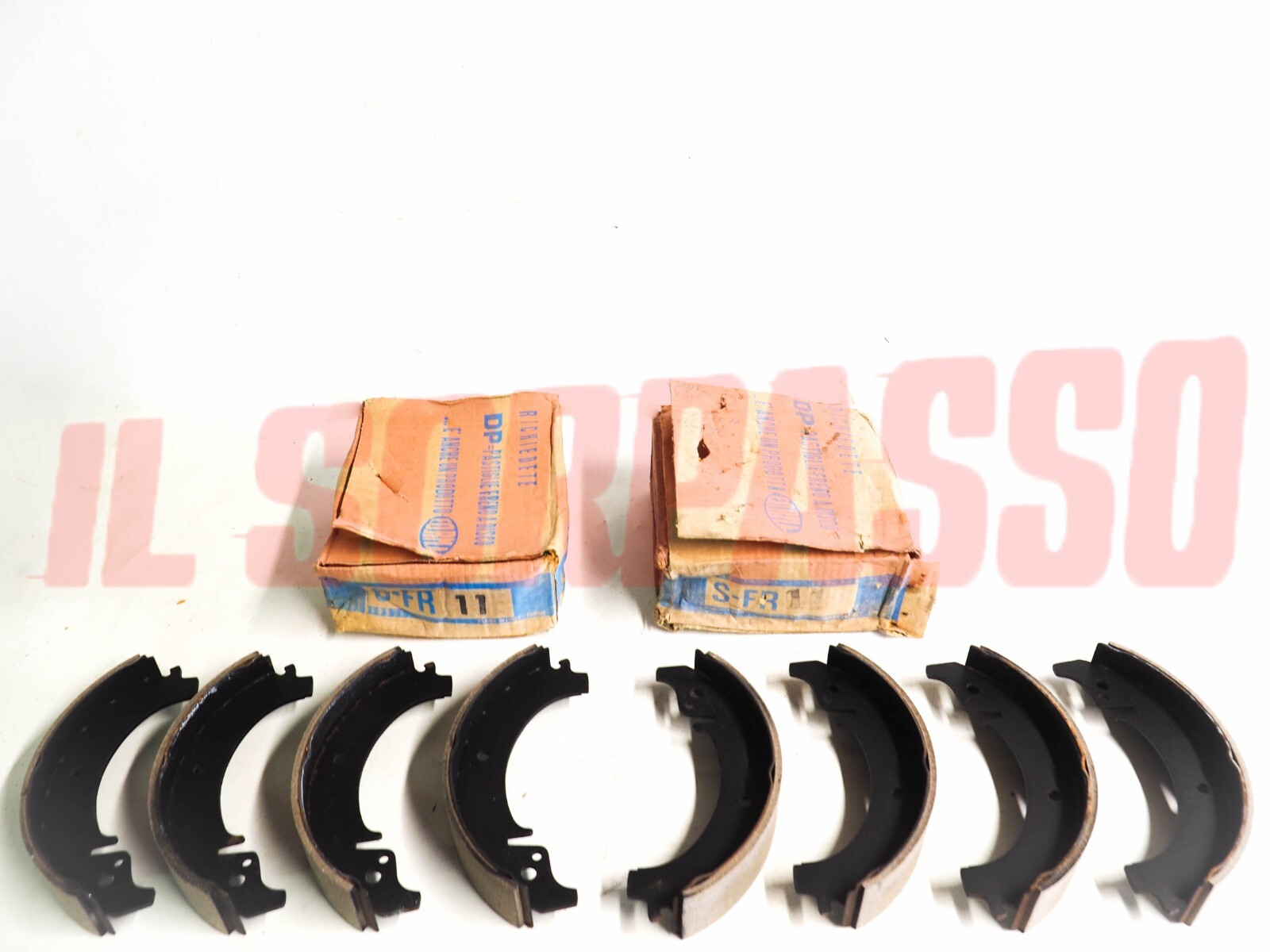 GANASCE FRENO ANTERIORI POSTERIORI FIAT 1100 103 H - 1200 GRANLUCE ORIGINALI GANASCE FRENO ANTERIORI POSTERIORI FIAT 1100 103 H - 1200 GRANLUCE ORIGINALI