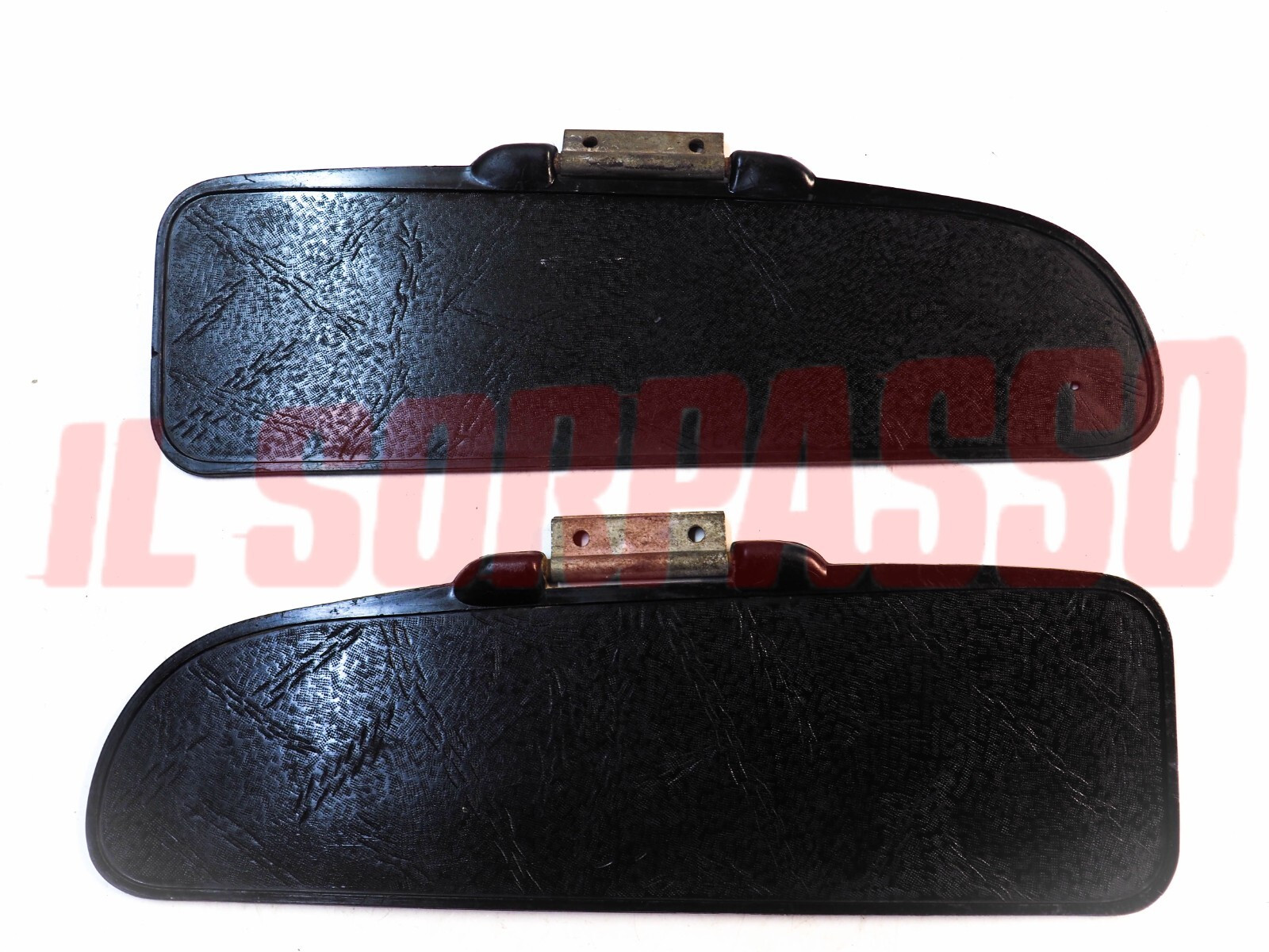 ALETTE ANTINE PARASOLE GIALLE FIAT 600 1 SERIE + MULTIPLA FUORISERIE NERE ALETTE ANTINE PARASOLE GIALLE FIAT 600 1 SERIE + MULTIPLA FUORISERIE NERE