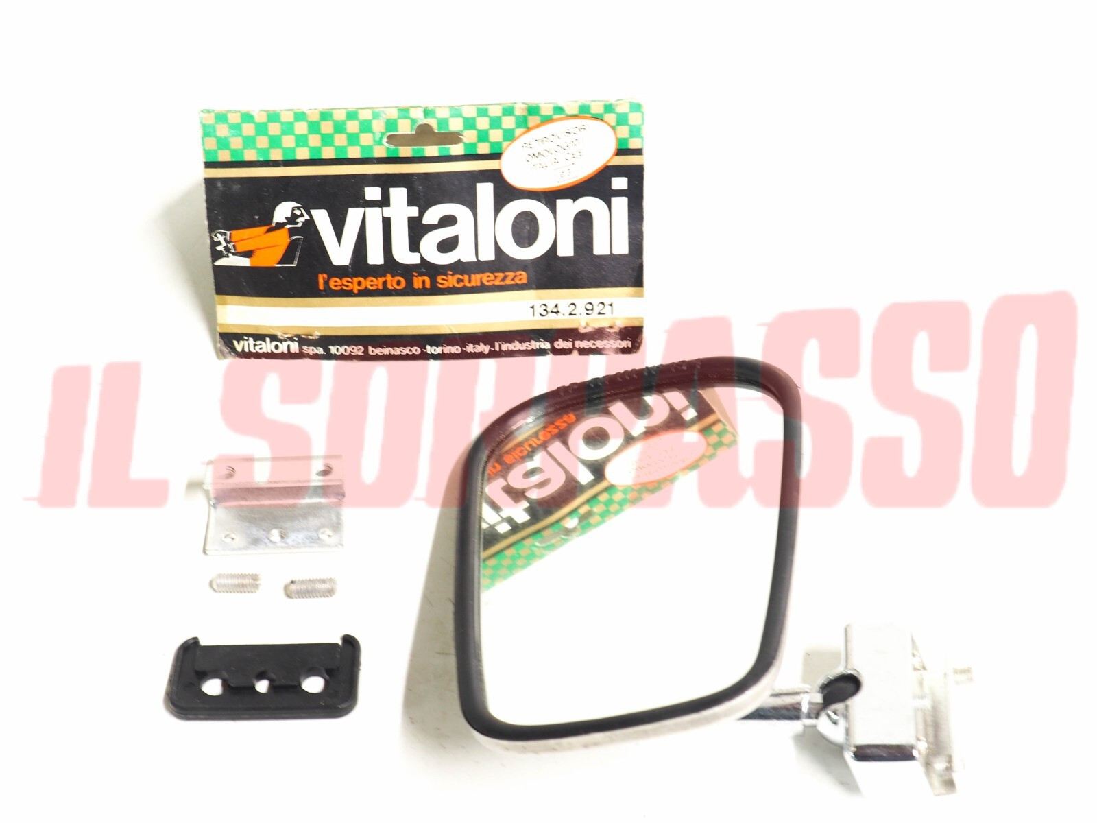 SPECCHIO SPECCHIETTO RETROVISORE MORSETTO FIAT 500 600 850 124 125 127 VITALONI SPECCHIO SPECCHIETTO RETROVISORE MORSETTO FIAT 500 600 850 124 125 127 VITALONI