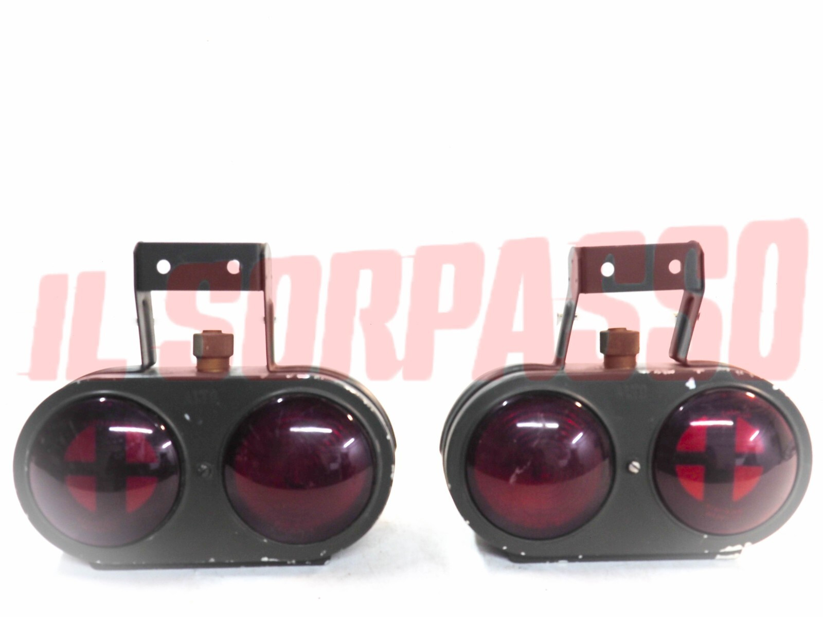 FANALI POSTERIORI MILITARI CON LUCE TARGA FIAT 1100 A B E OM ANNI 40 50 CARELLO FANALI POSTERIORI MILITARI CON LUCE TARGA FIAT 1100 A B E OM ANNI 40 50 CARELLO