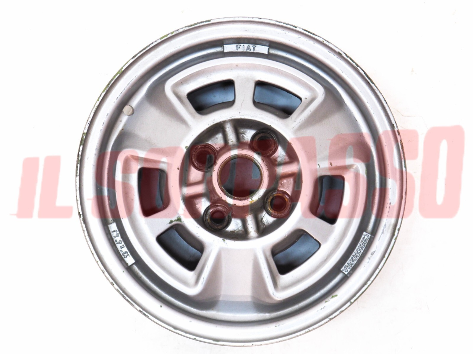 CERCHIO RUOTA IN LEGA FIAT 128 COUPE - 3 PORTE 4 X 13 ORIGINALE CROMODORA CERCHIO RUOTA IN LEGA FIAT 128 COUPE - 3 PORTE 4 X 13 ORIGINALE CROMODORA