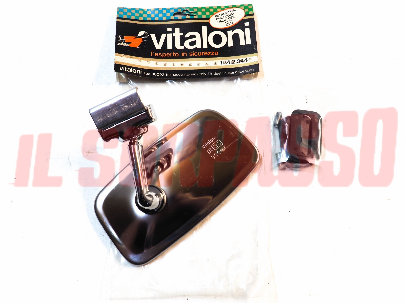 SPECCHIO SPECCHIETTO RETROVISORE MORSETTO FIAT 500 600 850 124 125 128 VITALONI SPECCHIO SPECCHIETTO RETROVISORE MORSETTO FIAT 500 600 850 124 125 128 VITALONI