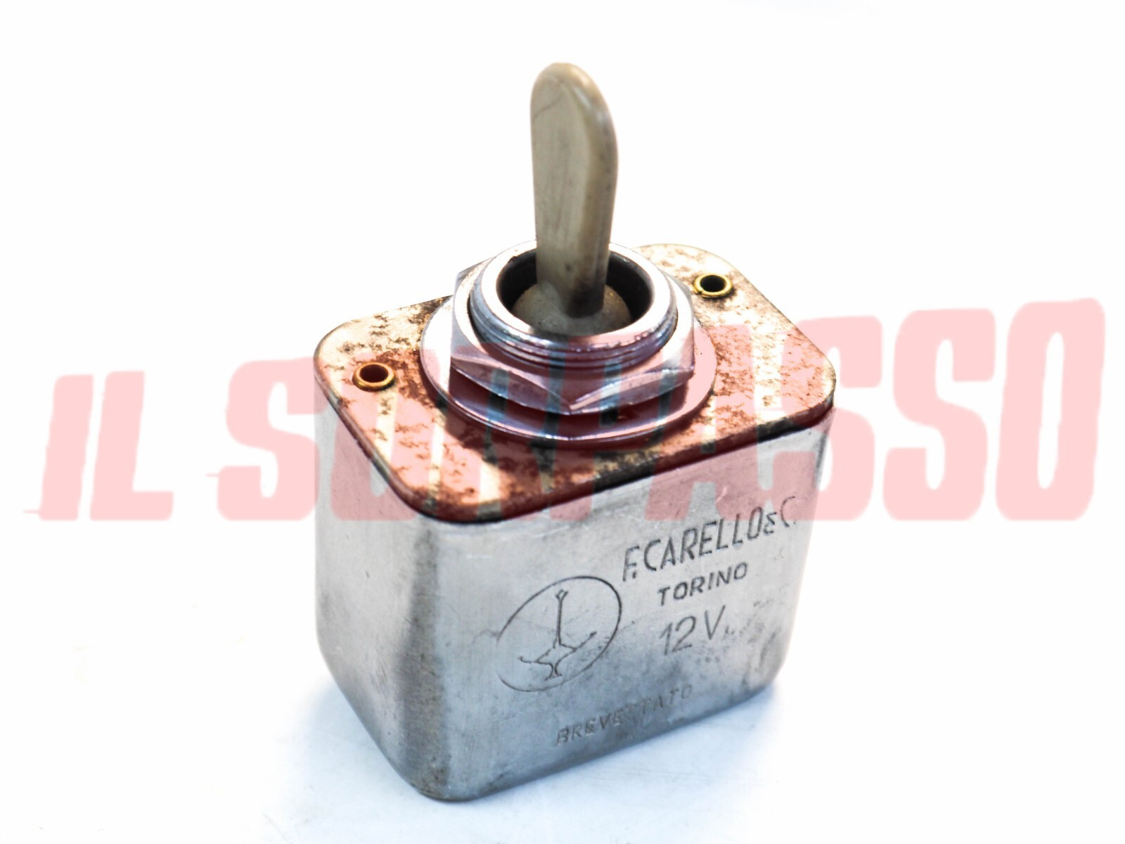 INTERRUTTORE FRECCE CRUSCOTTO LANCIA AURELIA B20 B24 ORIGINALE CARELLO 12 V INTERRUTTORE FRECCE CRUSCOTTO LANCIA AURELIA B20 B24 ORIGINALE CARELLO 12 V