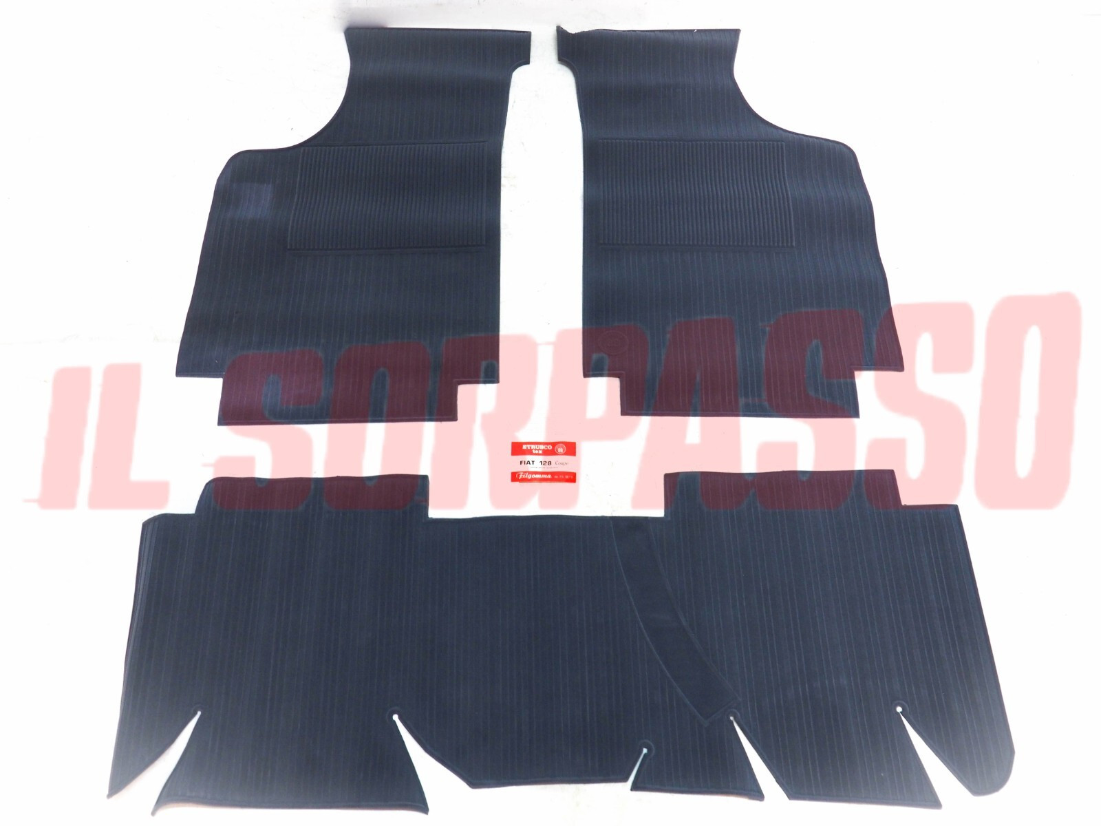 SOPRA TAPPETI GRIGI IN MOQUETTE FIAT 128 COUPE SENZA PONTE ORIGINALI FILGOMMA SOPRA TAPPETI GRIGI IN MOQUETTE FIAT 128 COUPE SENZA PONTE ORIGINALI FILGOMMA