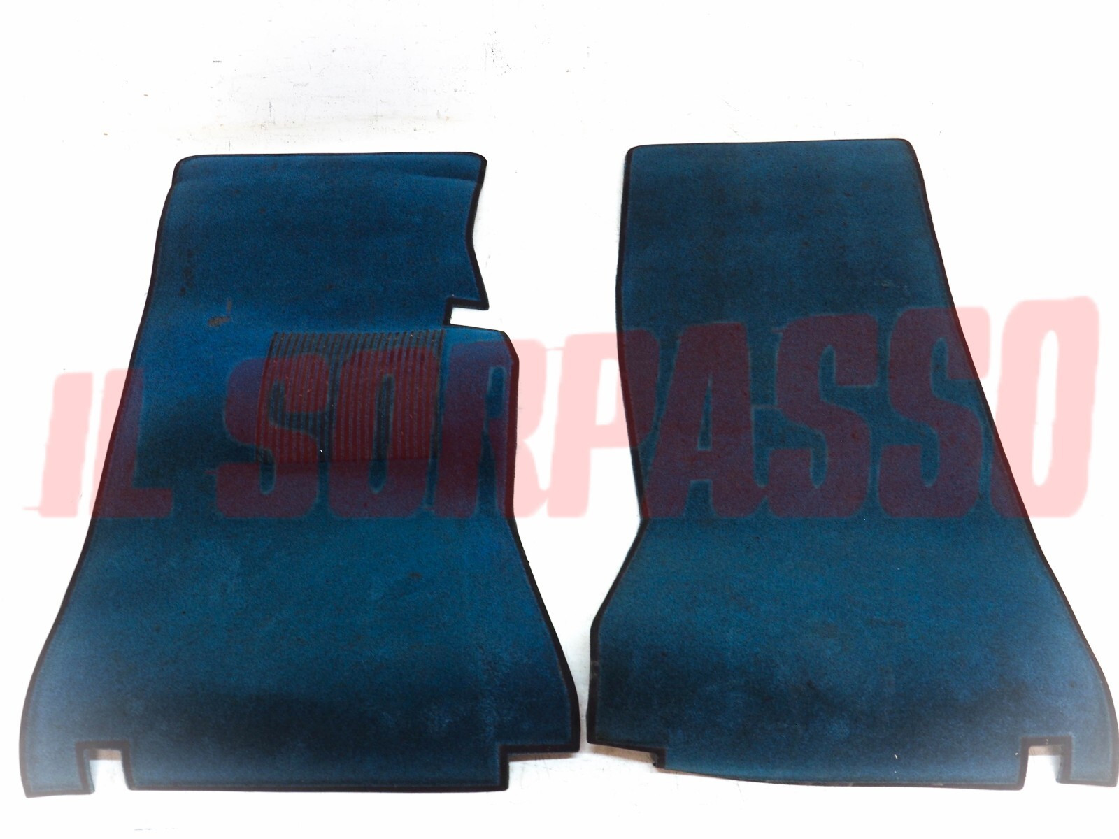 SOPRA TAPPETI ANTERIORI IN MOQUETTE BLU FIAT DINO COUPE ORIGINALI FILGOMMA SOPRA TAPPETI ANTERIORI IN MOQUETTE BLU FIAT DINO COUPE ORIGINALI FILGOMMA