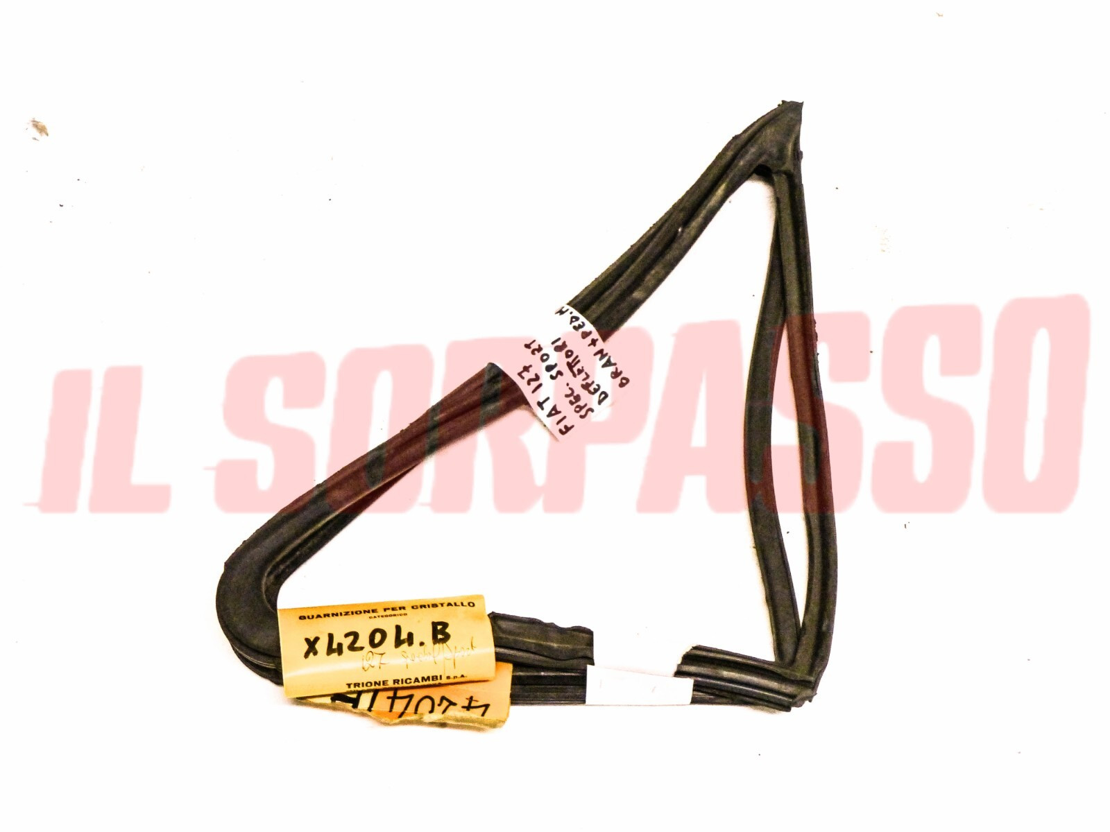 GUARNIZIONI VETRI DEFLETTORI PORTA DESTRA + SINISTRA FIAT 127 C CL SPORT NOS GUARNIZIONI VETRI DEFLETTORI PORTA DESTRA + SINISTRA FIAT 127 C CL SPORT NOS