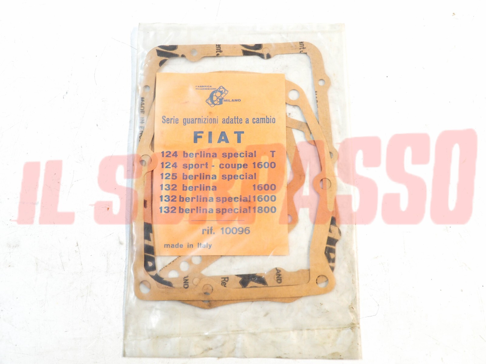 GUARNIZIONI SERIE CAMBIO FIAT 124 BERLINA SPECIAL COUPE SPIDER 125 132 ORIGINALI