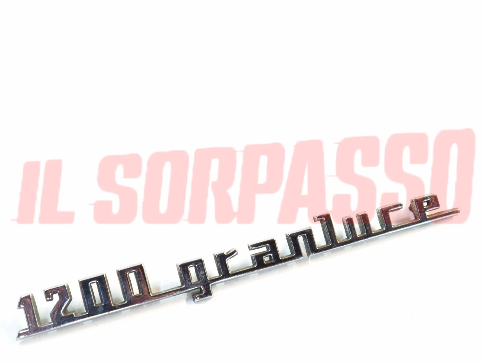 SCRITTA SIGLA POSTERIORE FIAT 1200 GRANLUCE ORIGINALE NUOVA