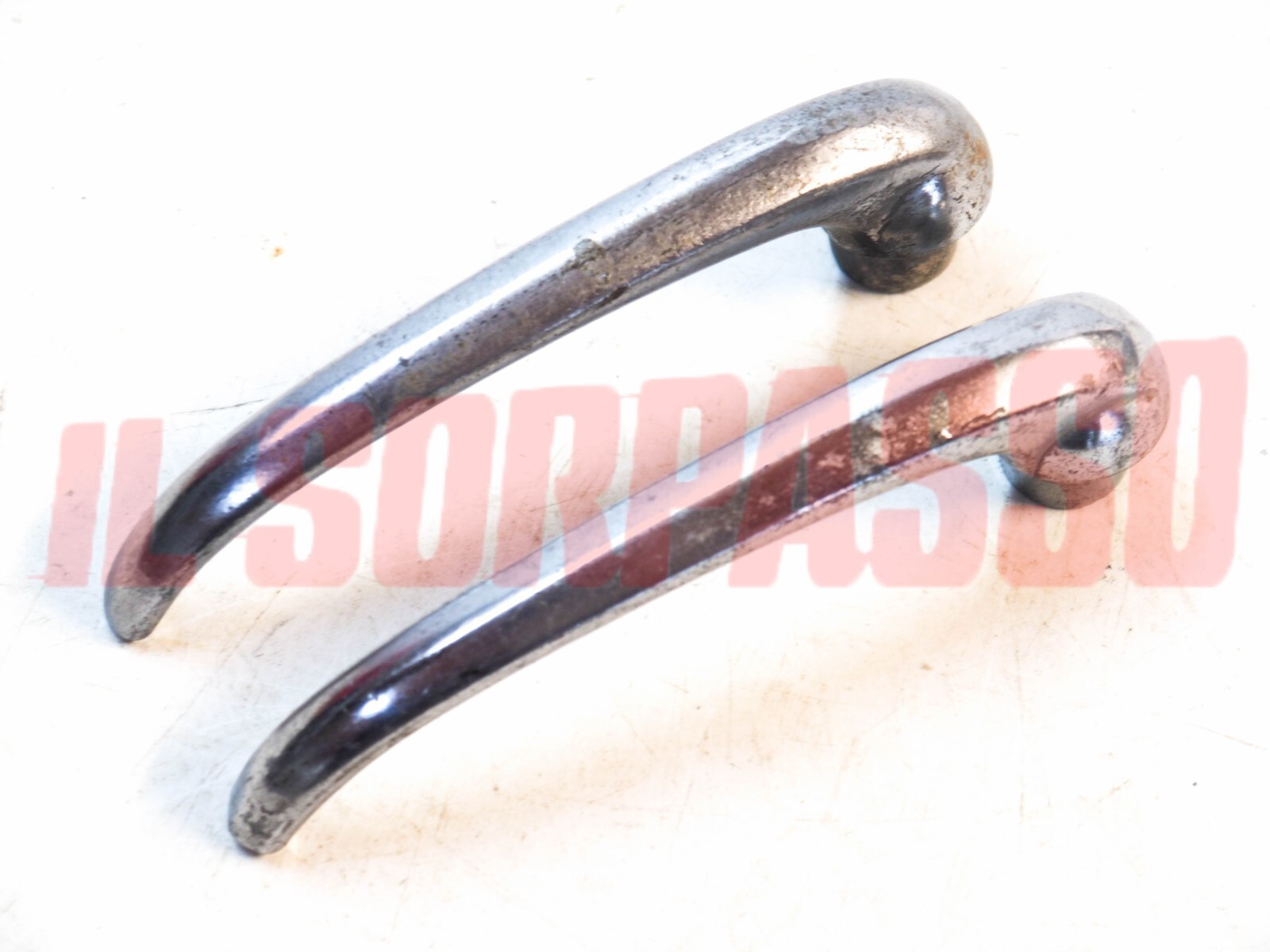MANIGLIE APRI PORTA DESTRA + SINISTRA FIAT 1400 + 1900 BERLINA CABRIO USATE MANIGLIE APRI PORTA DESTRA + SINISTRA FIAT 1400 + 1900 BERLINA CABRIO USATE