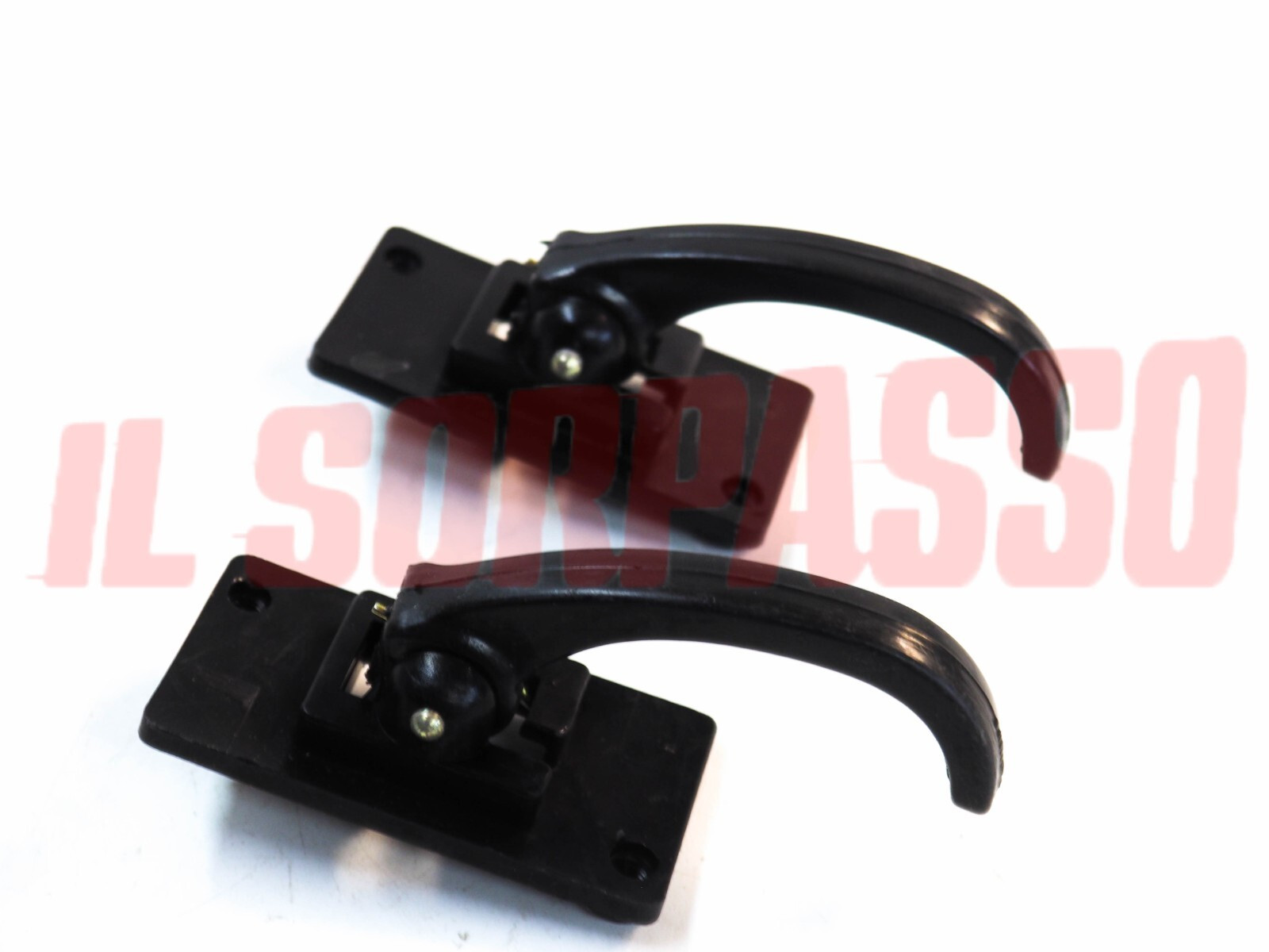 MANIGLIE NERE APRI PORTA DESTRA SINISTRA 2 FORI FIAT 500 L 124 126 127 128 900 T MANIGLIE NERE APRI PORTA DESTRA SINISTRA 2 FORI FIAT 500 L 124 126 127 128 900 T