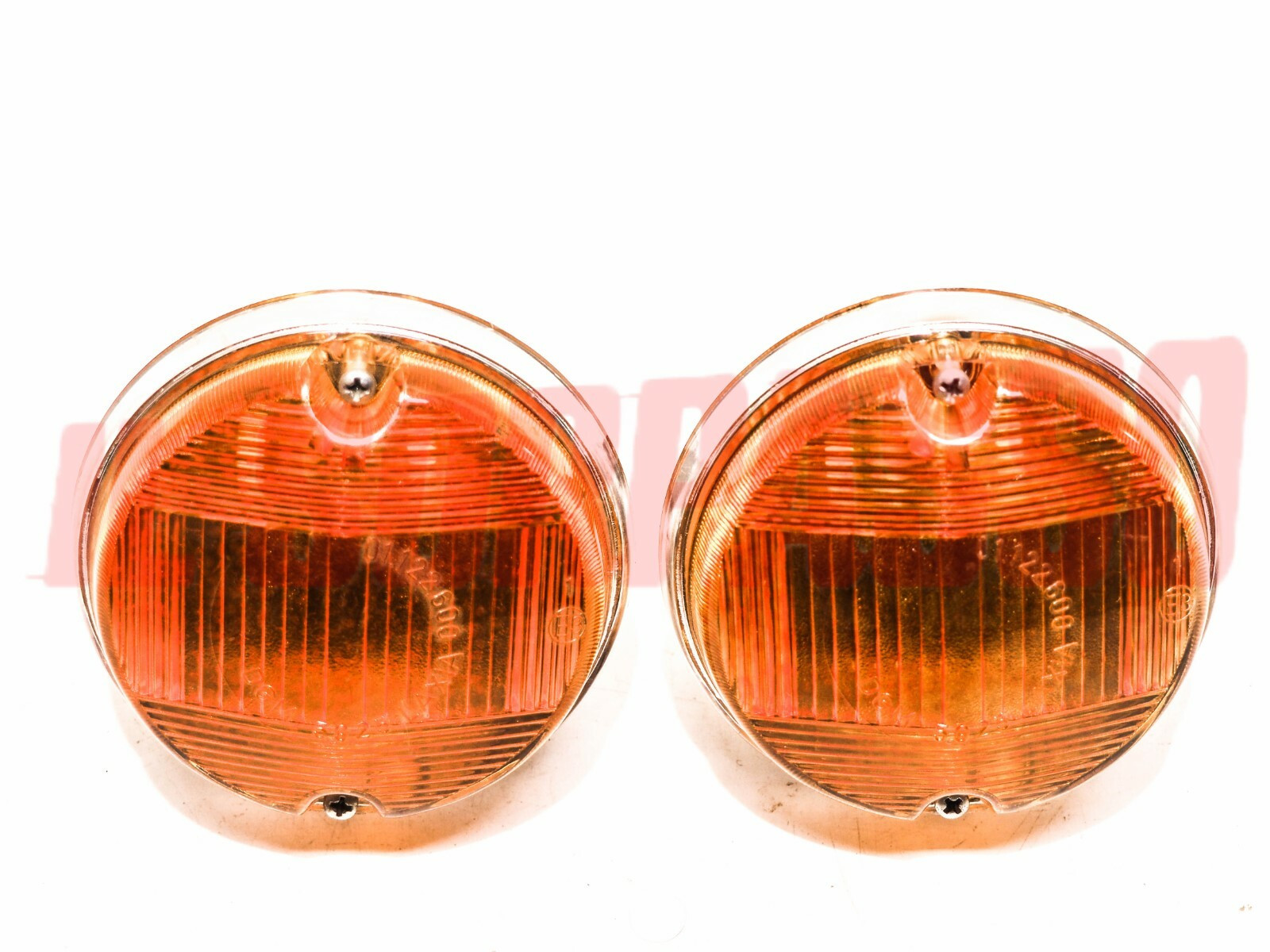 FANALINI ANTERIORI FRECCE ARANCIO FIAT 124 COUPE - 850 COUPE 1 S - 1100 R NOS