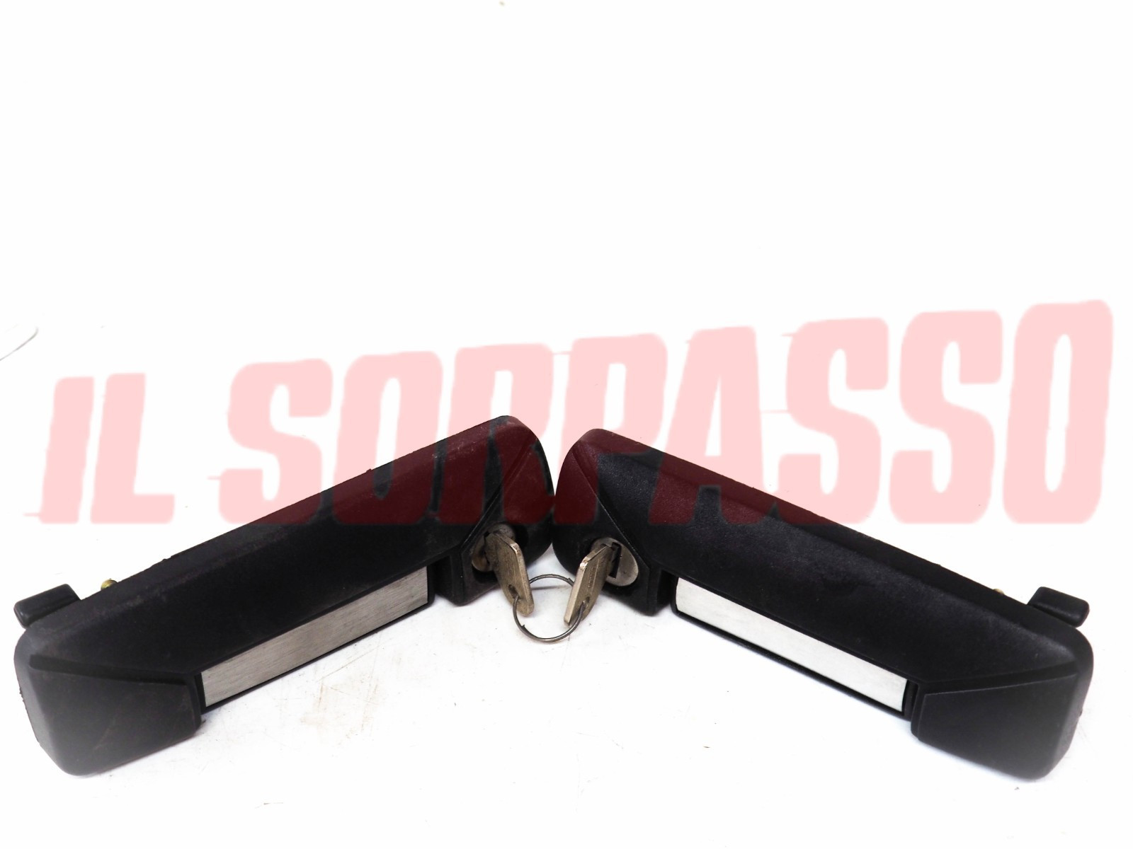 MANIGLIE PORTA DESTRA SINISTRA AUTOBIANCHI A112 4 5 6 7 SERIE + ABARTH ORIGINALI