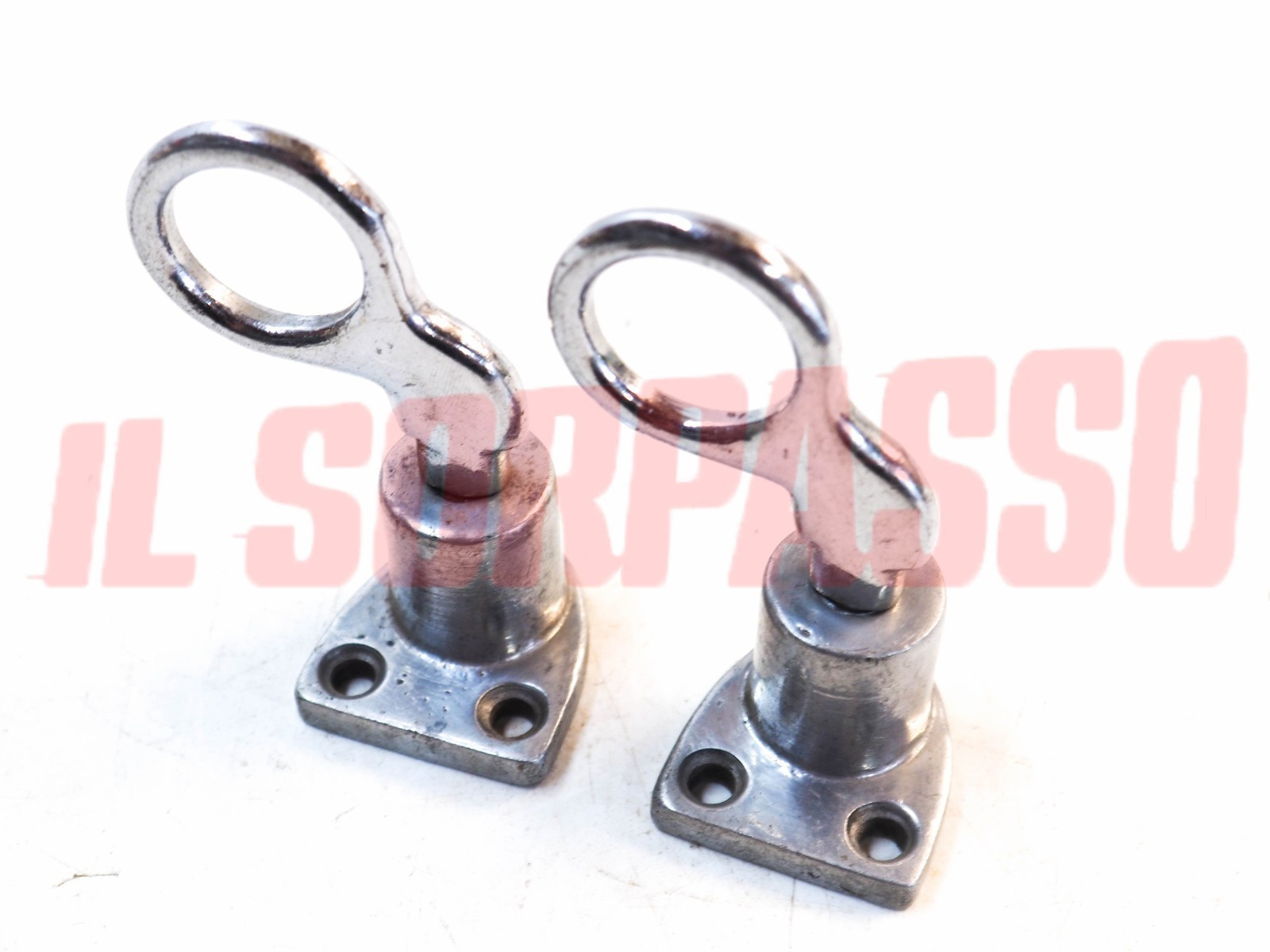GANCI CHIUSURA COFANO ANTERIORE FIAT LANCIA ALFA ROMEO SPORTIVE ANNI 40 50 GANCI CHIUSURA COFANO ANTERIORE FIAT LANCIA ALFA ROMEO SPORTIVE ANNI 40 50