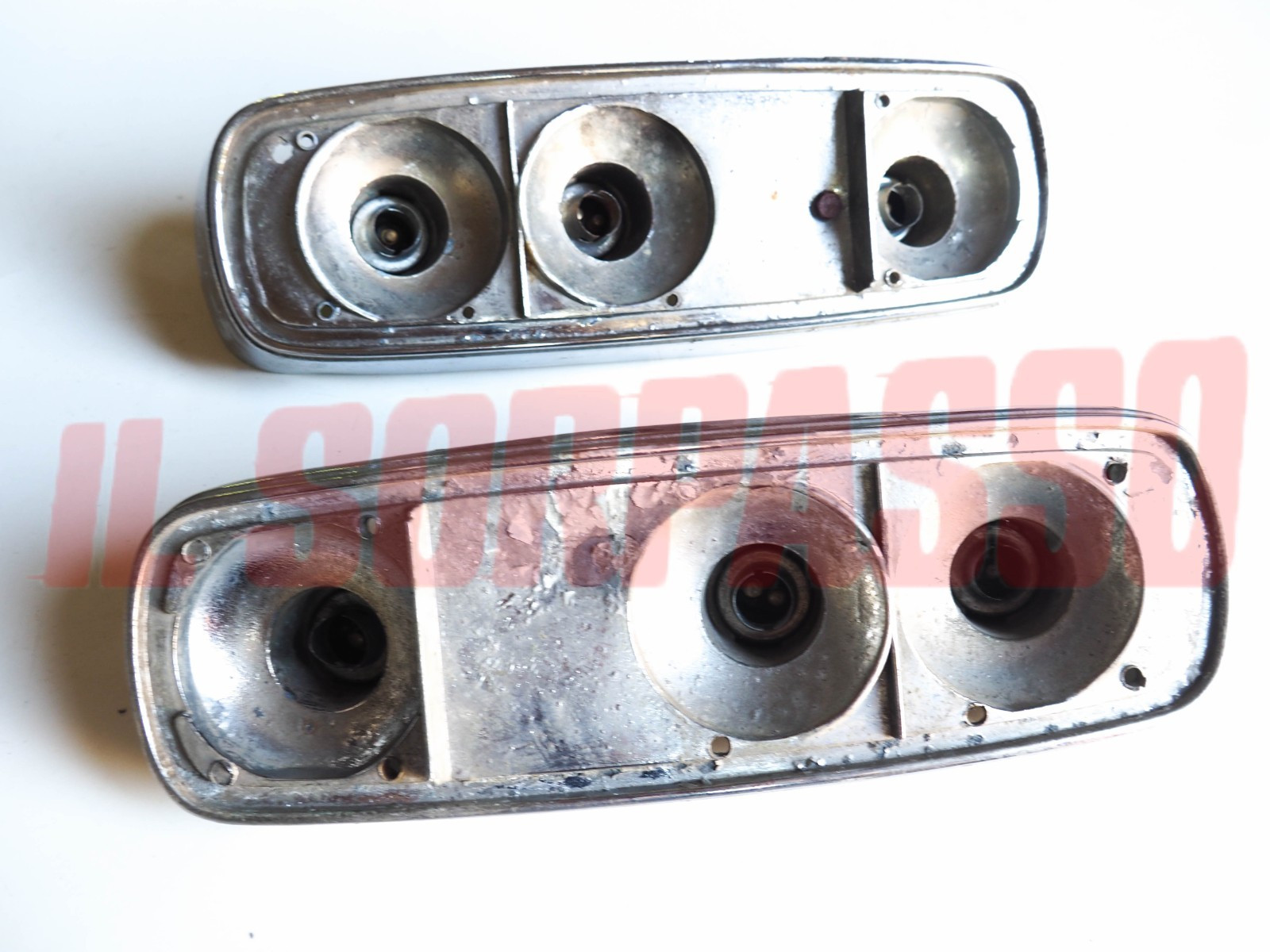 CORPI FANALI POSTERIORI DESTRO SINISTRO LANCIA FLAVIA COUPE 1500 1800 ALTISSIMO CORPI FANALI POSTERIORI DESTRO SINISTRO LANCIA FLAVIA COUPE 1500 1800 ALTISSIMO