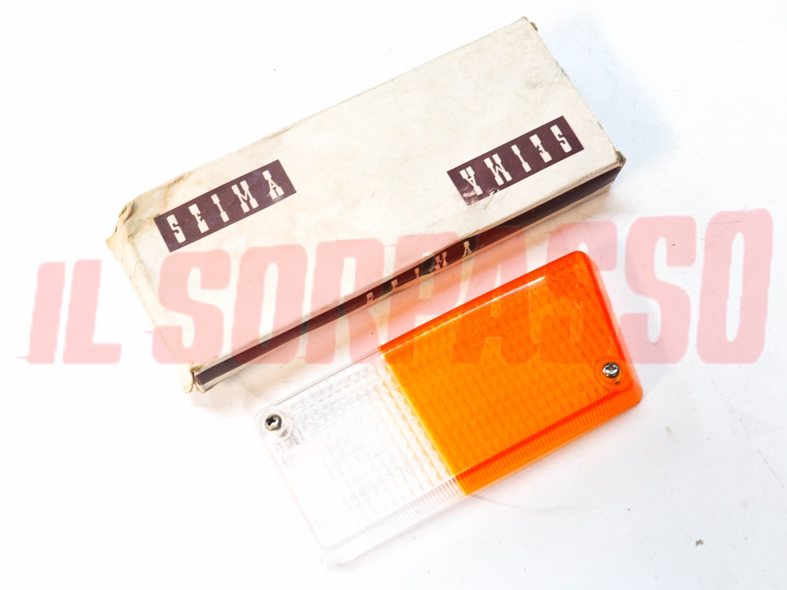 PLASTICA FANALINO ANTERIORE SINISTRA RENAULT R5 ORIGINALE BICOLORE SEIMA PLASTICA FANALINO ANTERIORE SINISTRA RENAULT R5 ORIGINALE BICOLORE SEIMA