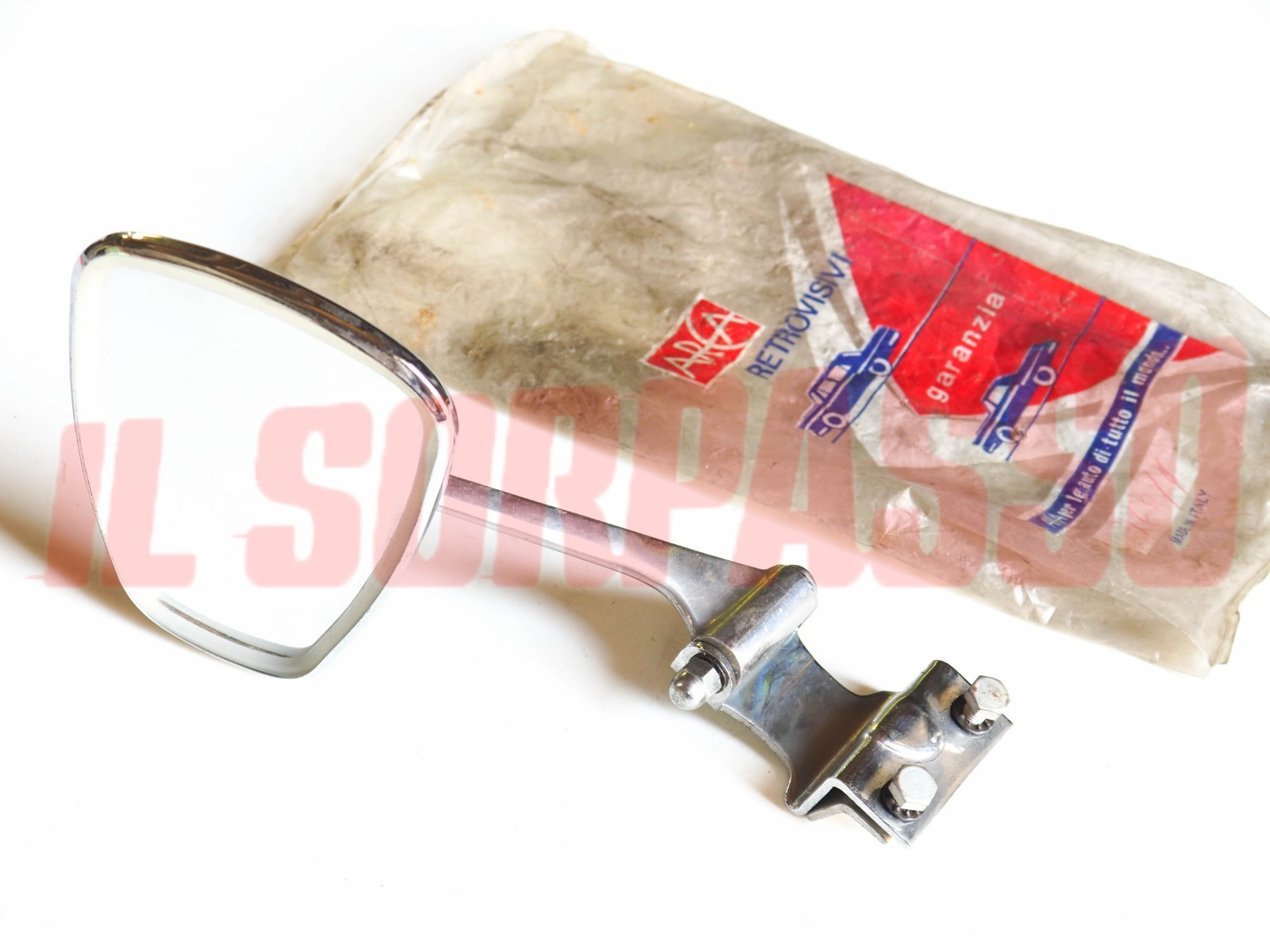 SPECCHIO SPECCHIETTO RETROVISORE SU BORDO PARAFANGO FIAT LANCIA ALFA ANNI 40 50 SPECCHIO SPECCHIETTO RETROVISORE SU BORDO PARAFANGO FIAT LANCIA ALFA ANNI 40 50