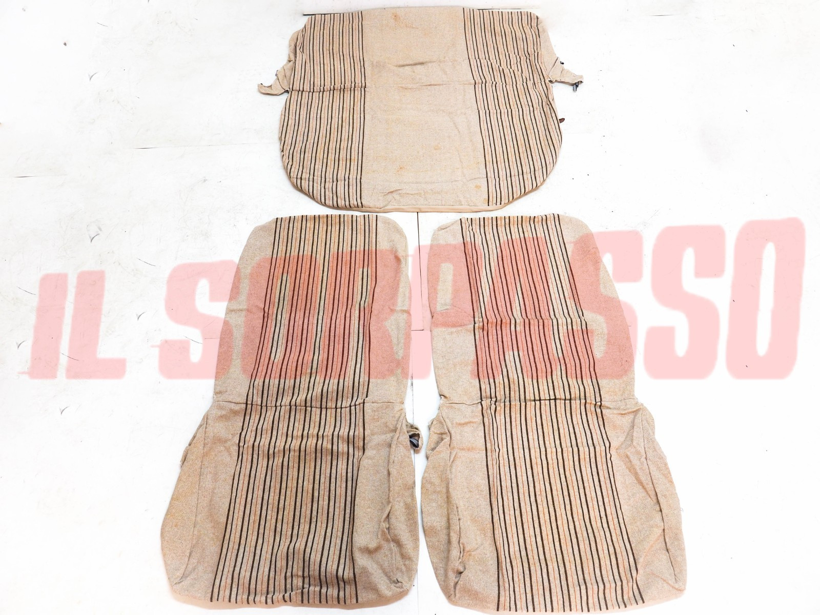FODERE TAPPEZZERIA COPRI SEDILI A RIGHE CITROEN DYANE 6 NOS FODERE TAPPEZZERIA COPRI SEDILI A RIGHE CITROEN DYANE 6 NOS