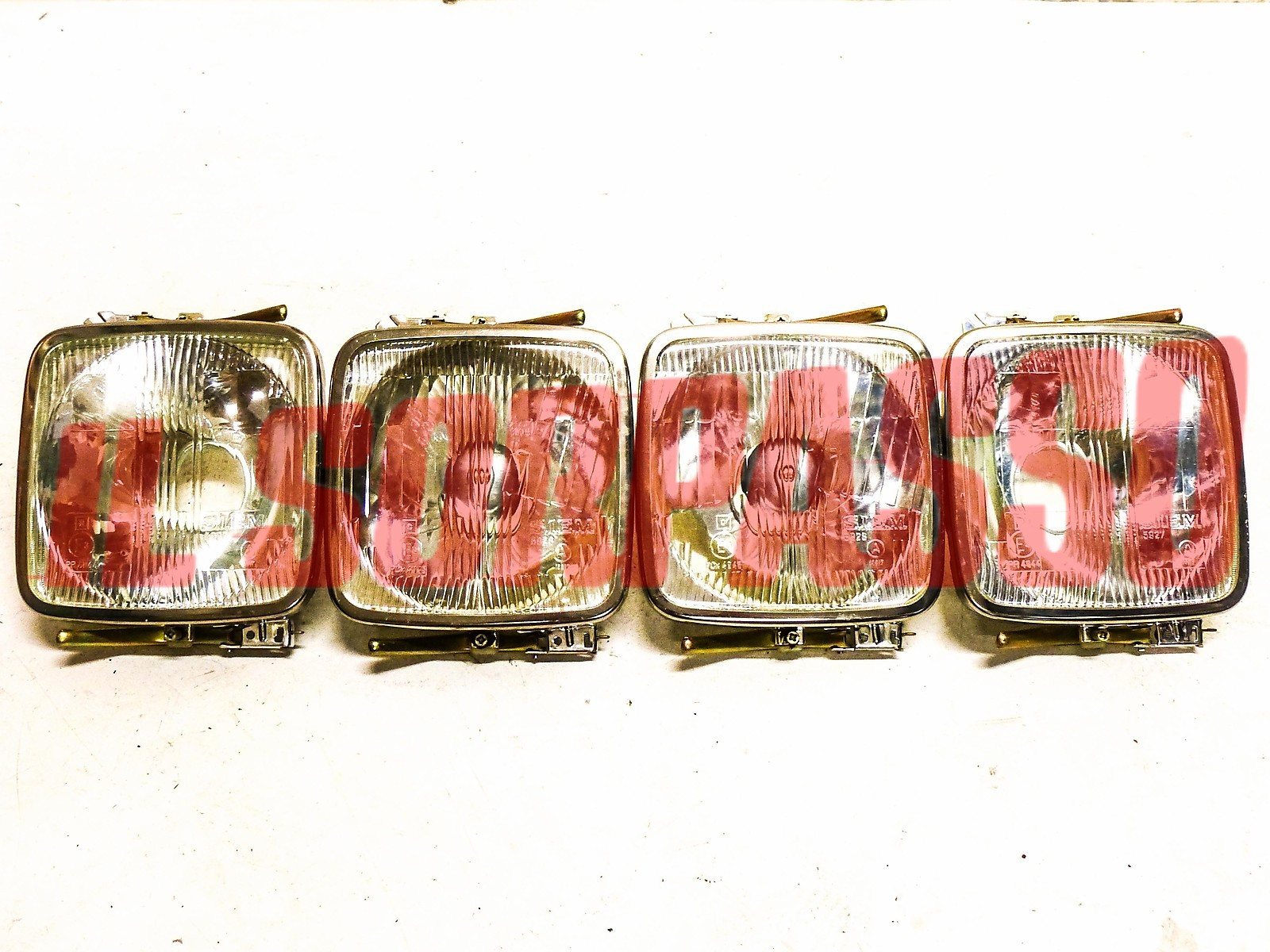 GRUPPI OTTICI FANALI FARI SERIE COMPLETA FIAT 125 BERLINA 2 SERIE SPECIAL SIEM GRUPPI OTTICI FANALI FARI SERIE COMPLETA FIAT 125 BERLINA 2 SERIE SPECIAL SIEM