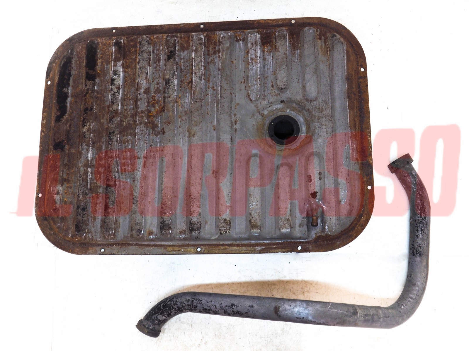 SERBATOIO BENZINA + TUBO BOCCHETTONE LANCIA FLAVIA BERLINA COUPE ORIGINALE SERBATOIO BENZINA + TUBO BOCCHETTONE LANCIA FLAVIA BERLINA COUPE ORIGINALE