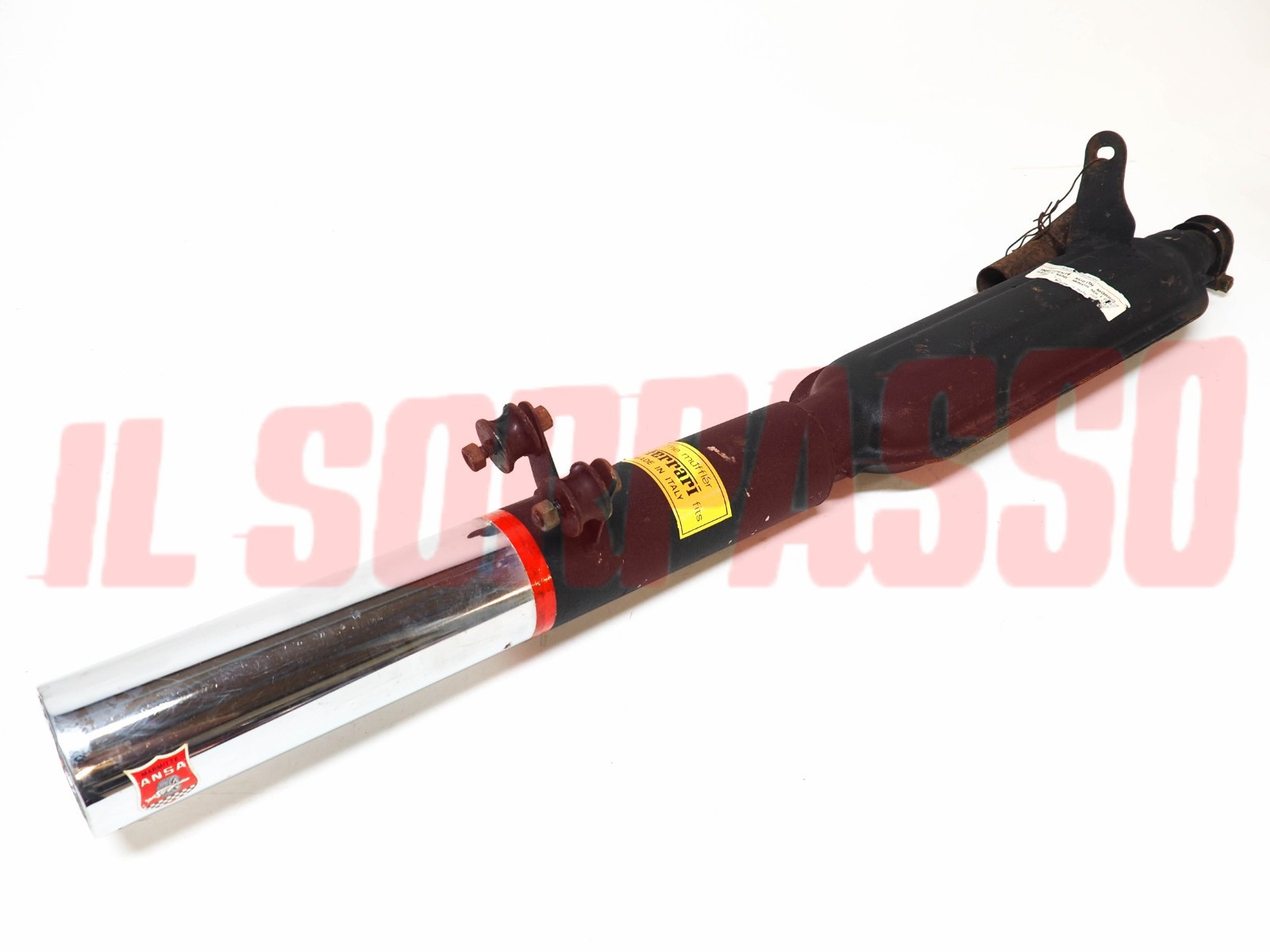 TERMINALE MARMITTA SPORTIVA MONO SCARICO INNOCENTI MINI MK 1 2 3 ANSA FERRARI