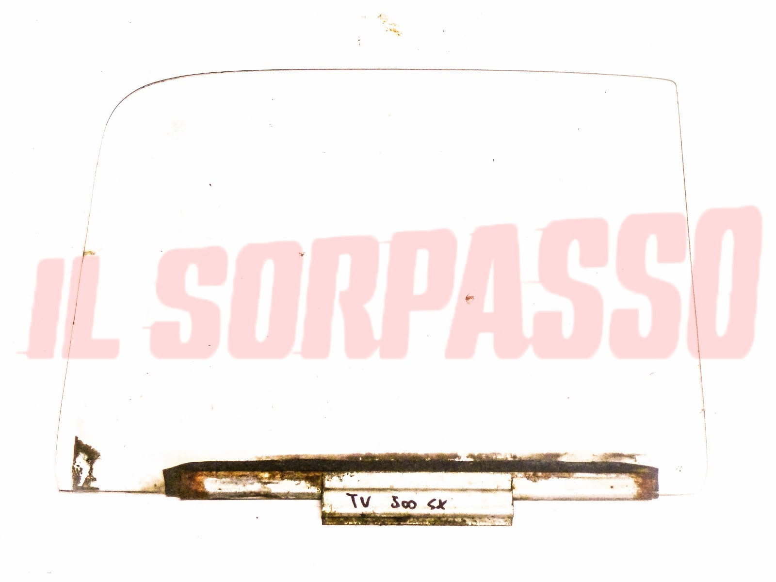 VETRO SCENDENTE + GUIDA PORTA SINISTRA FIAT 500 F L R ORIGINALE