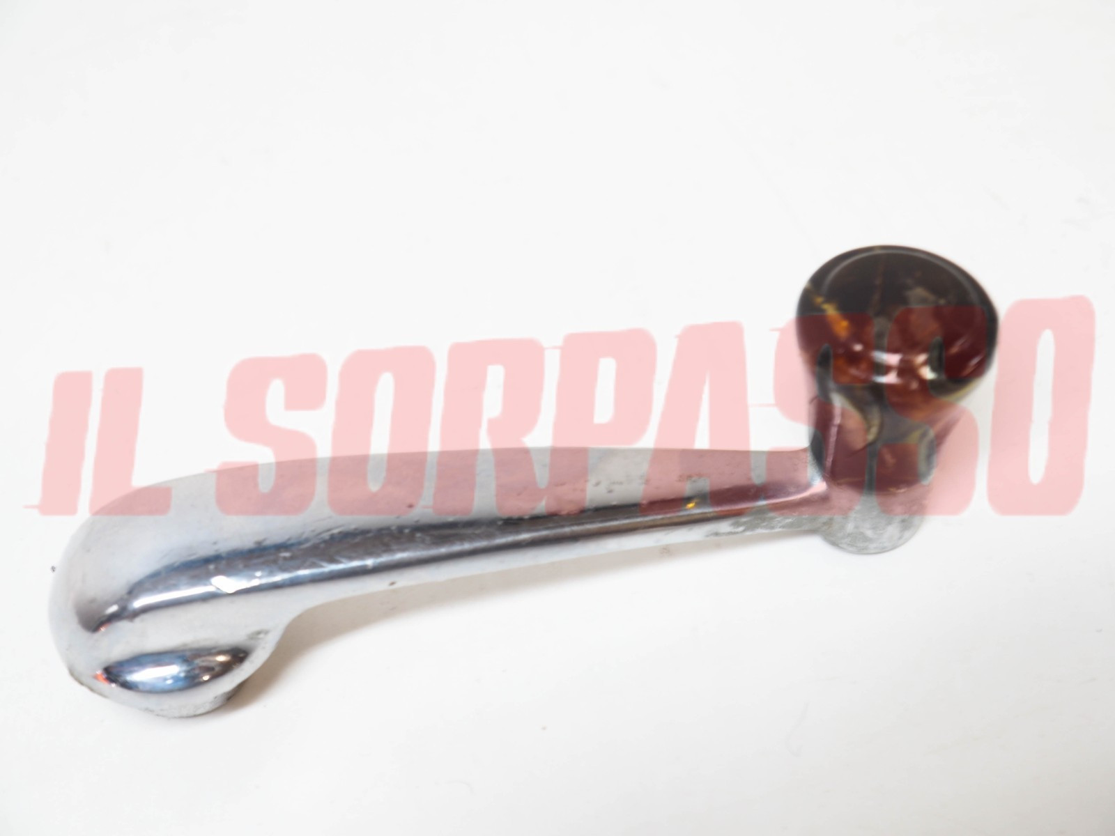 MANIGLIA ALZAVETRO PORTA FIAT 1100 103 TV ORIGINALE POMELLO TARTARUGATO
