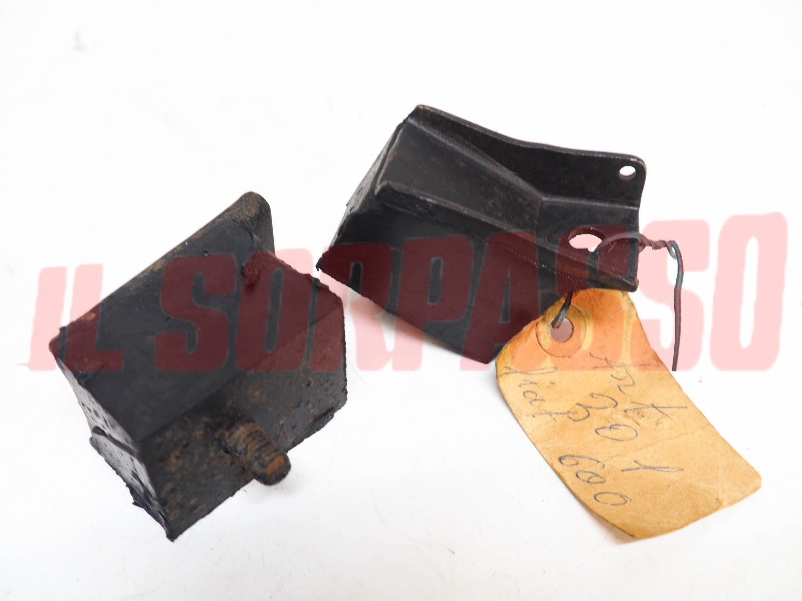 SUPPORTI LATERALI TASSELLI CAMBIO FIAT 600 - D + MULTIPLA ORIGINALI