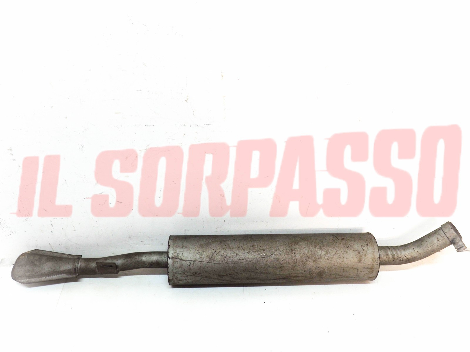 MARMITTA TERMINALE SCARICO FIAT 615 616 FURGONE AUTOCARRO ORIGINALE