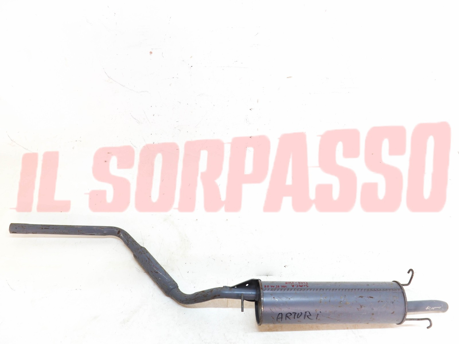 FINALE TERMINALE SCARICO MARMITTA SIMCA 1307 1308 dal 75 - 77 - 1510 dal 72 - 82