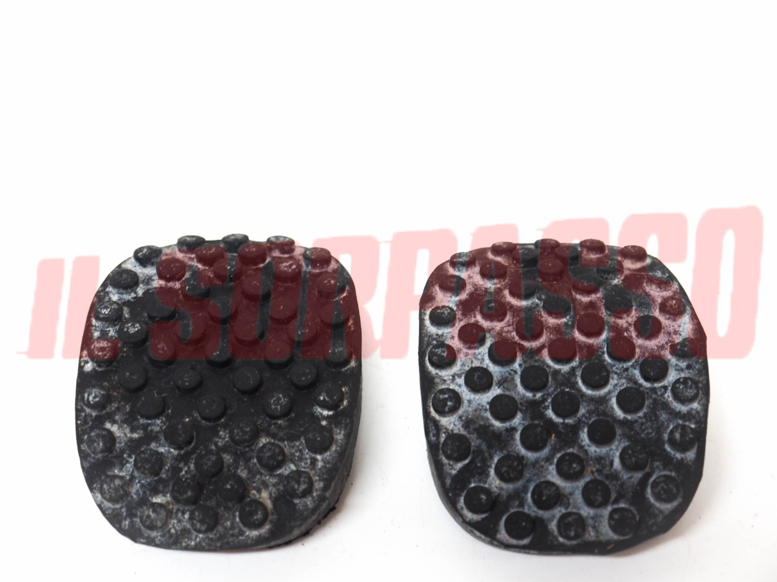 COPRI PEDALI FRENO FRIZIONE A PALLINI FIAT 850 COUPE SPIDER ORIGINALI