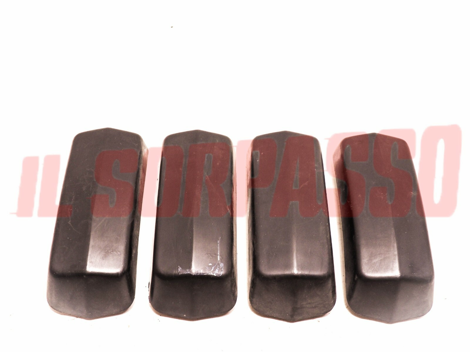 KIT 4 GOMME TAMPONI ROSTRI PARAURTI AUTOBIANCHI PRIMULA 65 C ORIGINALI NOS