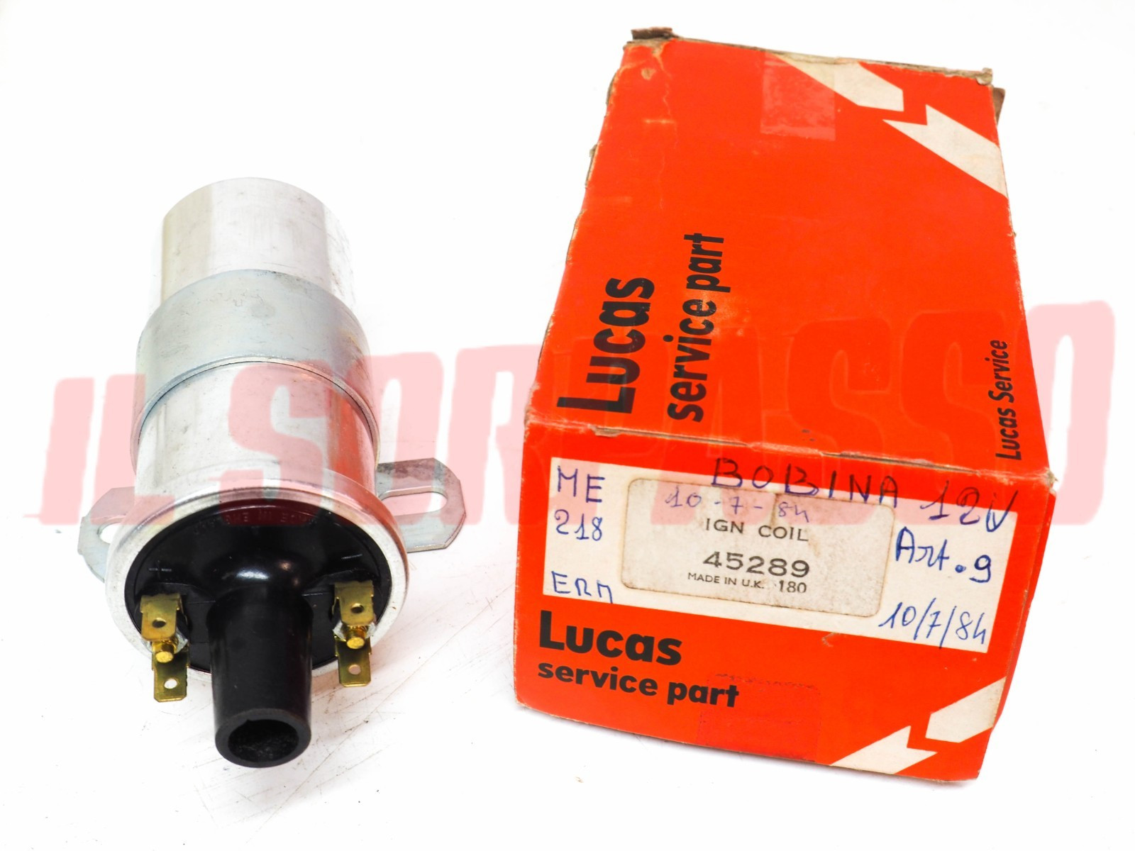 BOBINA 12 VOLTS INNOCENTI MINI MINOR TRIMPH AUSTIN ORIGINALE LUCAS 45289