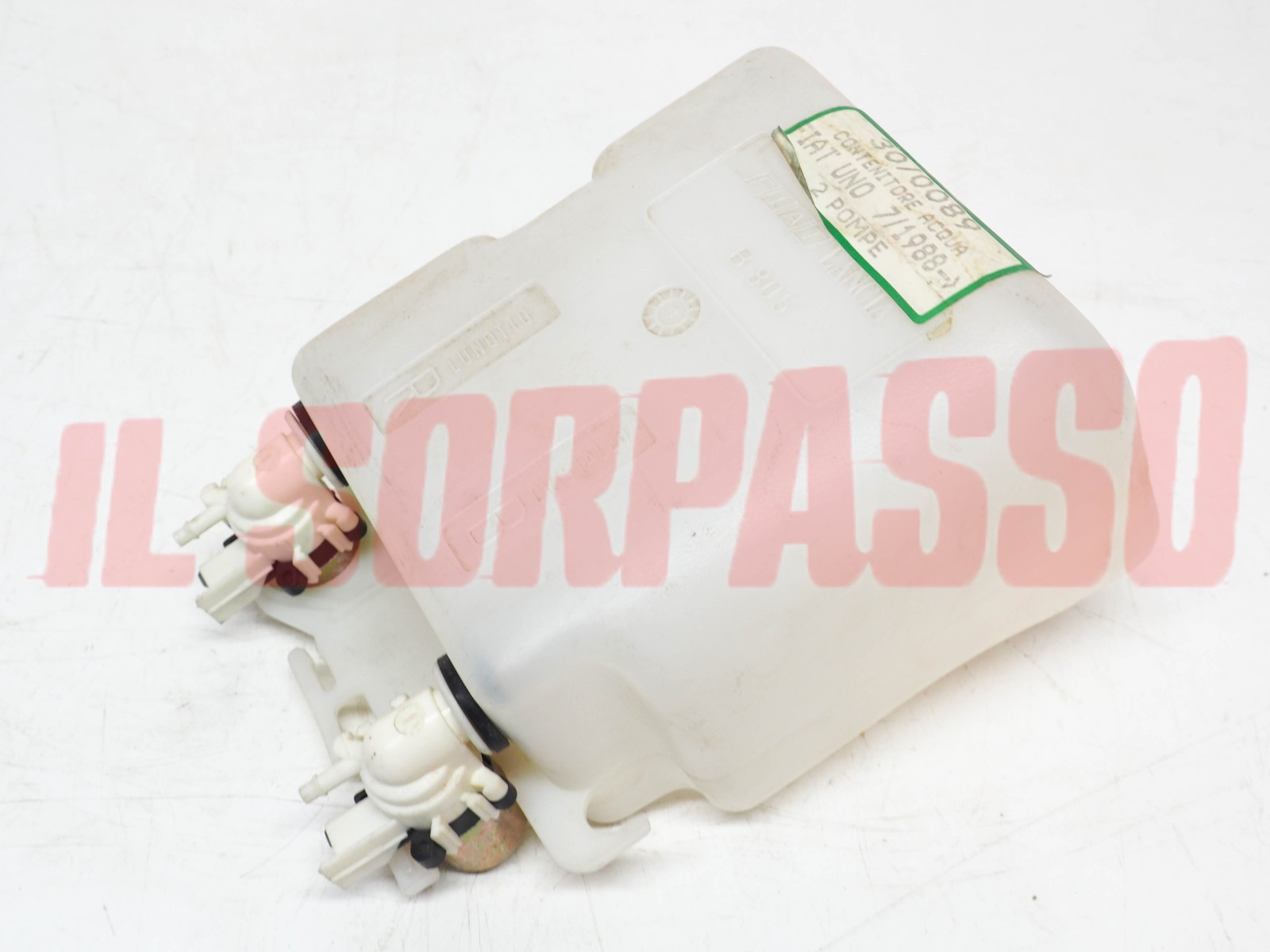 VASCHETTA LIQUIDO TERGI TERGICRISTALLO + POMPETTE FIAT UNO DA 7/88 ORIGINALE