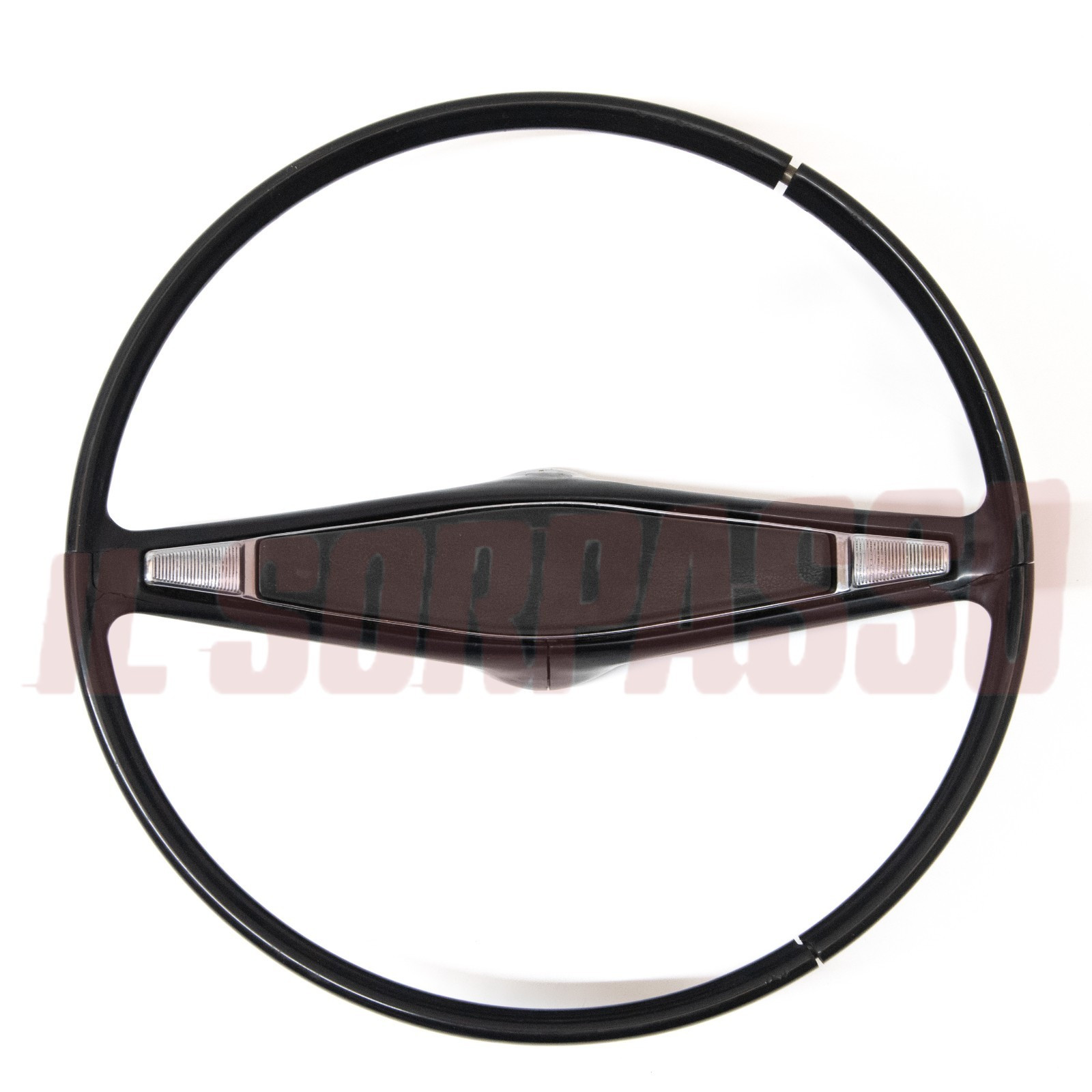 VOLANTE STERZO + PULSANTE CLACSON FIAT 125 BERLINA SPECIAL ORIGINALE DA RESTAURO
