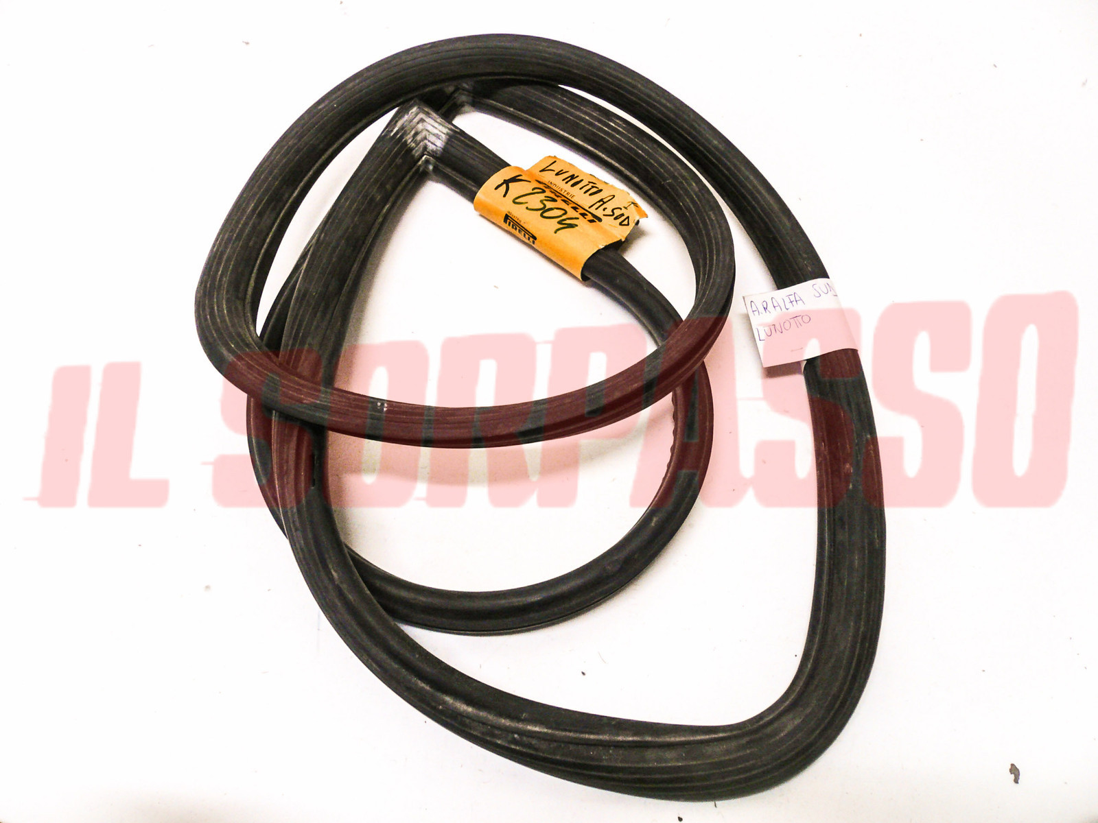 GUARNIZIONE VETRO POSTERIORE LUNOTTO ALFA SUD BERLINA 2 SERIE SENZA INSERTO