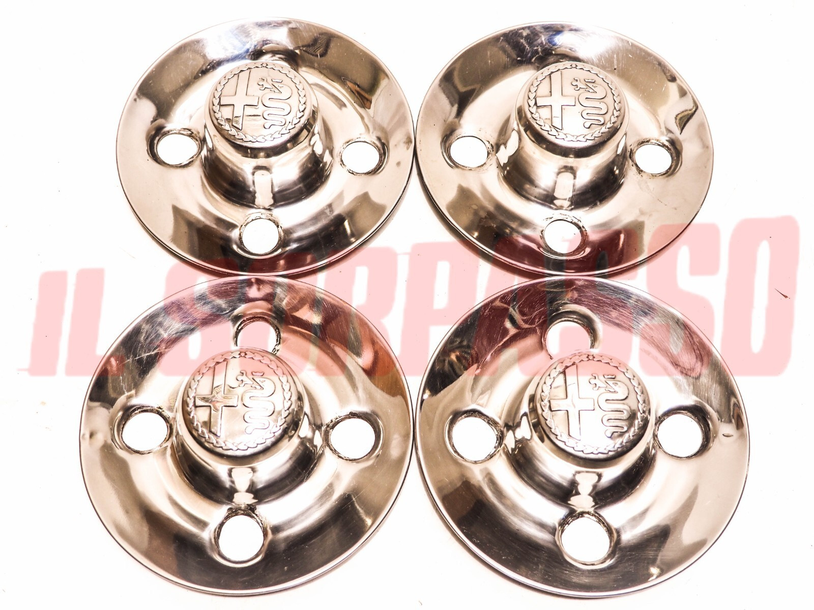 COPPE RUOTA COPPETTE COPRI MOZZO A.R 2000 BERLINA GT 2000 DUETTO 2000 USATE