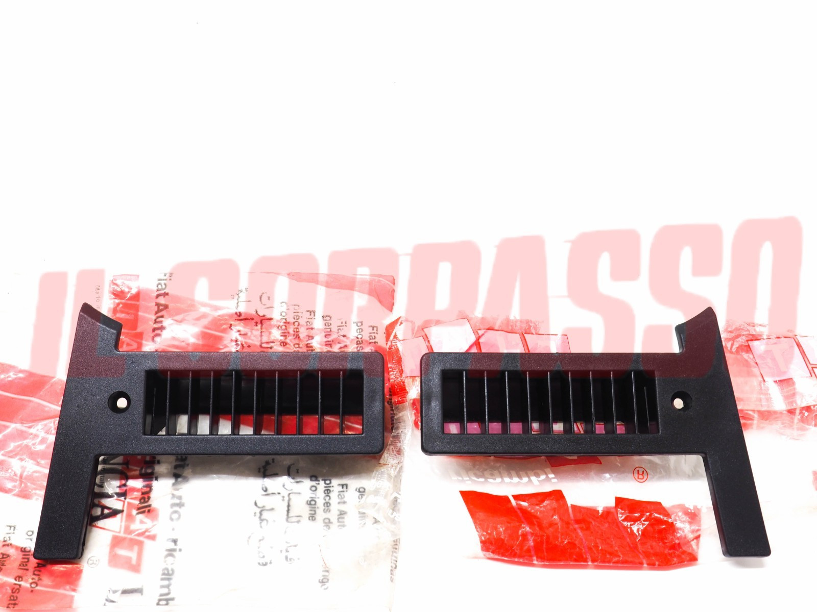 PRESE ARIA GRIGLE DESTRA SINISTRA SOTTO PARABREZZA FIAT PANDA 30 45 4x4 ORIGINAL