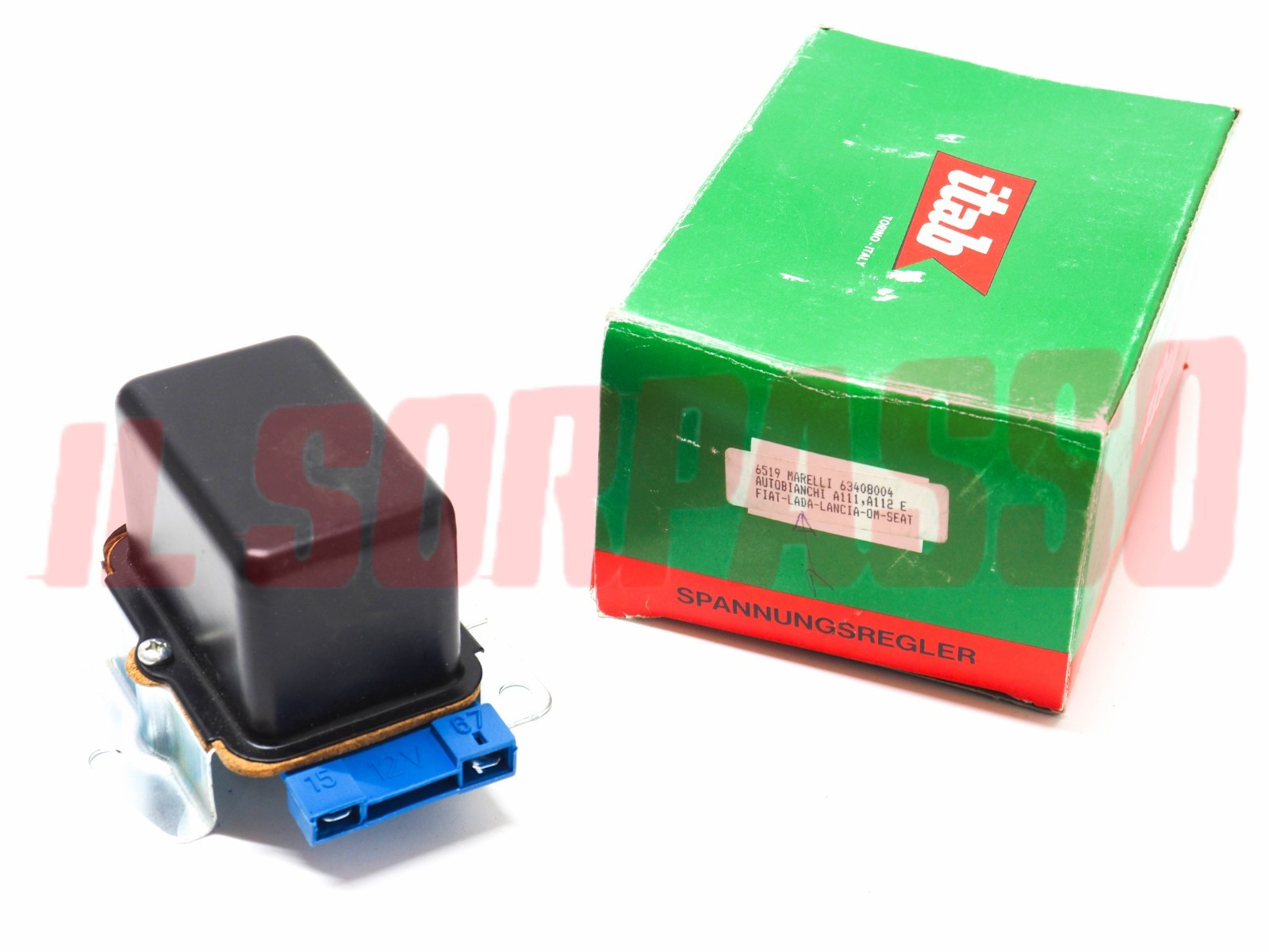 REGOLATORE TENSIONE FIAT 850 124 COUPE SPIDER 125 DINO LANCIA BETA A112 + ABARTH