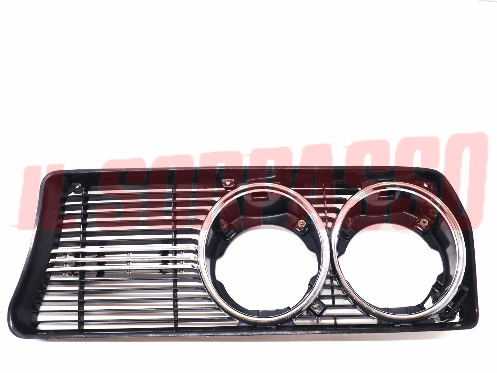MASCHERINA GRIGLIA  + CORNICI FARO ALFA ROMEO ALFETTA BERLINA 1800 CC ORIGINALE