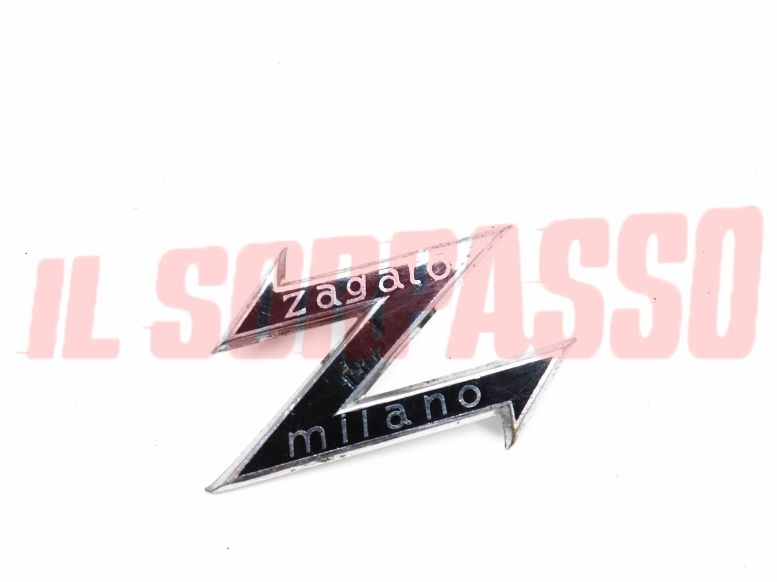 STEMMA SCRITTA LOGO SMALTATO LANCIA FULVIA FLAVIA APPIA A.R JUNIOR ZAGATO USATO
