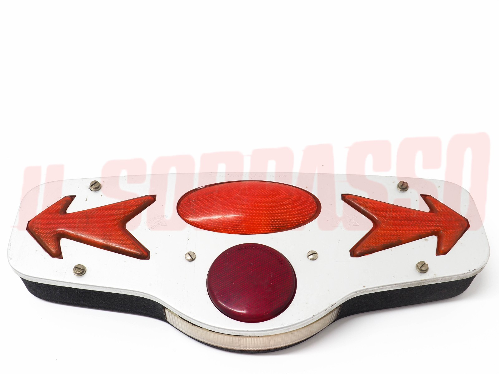 FANALE POSTERIORE LUCE TARGA AUTOCARRI FIAT OM LANCIA ANNI 50 60 ALTISSIMO