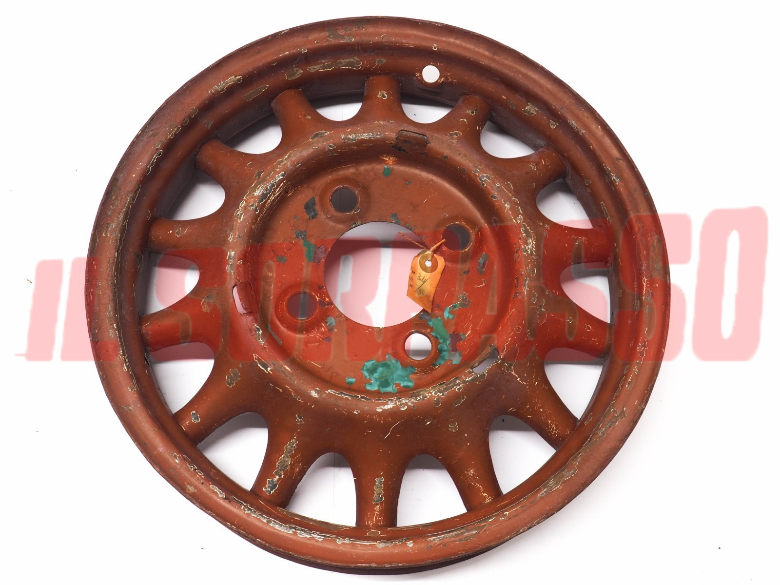 CERCHIO RUOTA IN FERRO LANCIA AUGUSTA 3X16 ORIGINALE NOS