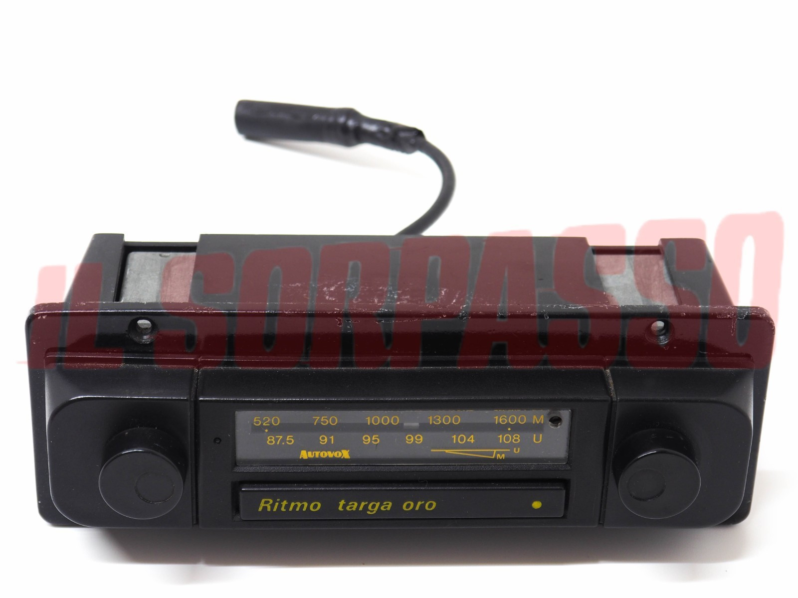 RADIO AUTORADIO STEREO AUTOVOX FIAT RITMO TARGA ORO ORIGINALE